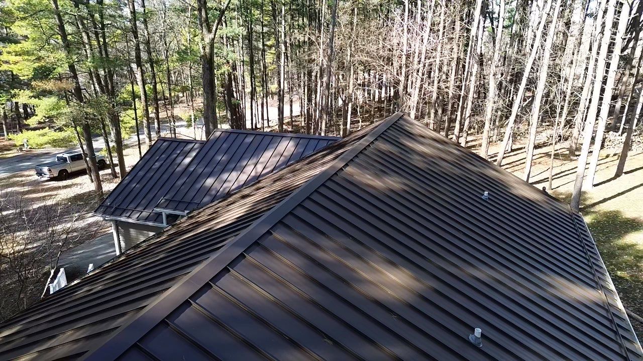Mechanically Seamed Standing Seam Metal Roof Installation – Angola, IN by 4Ever Metal Roofing