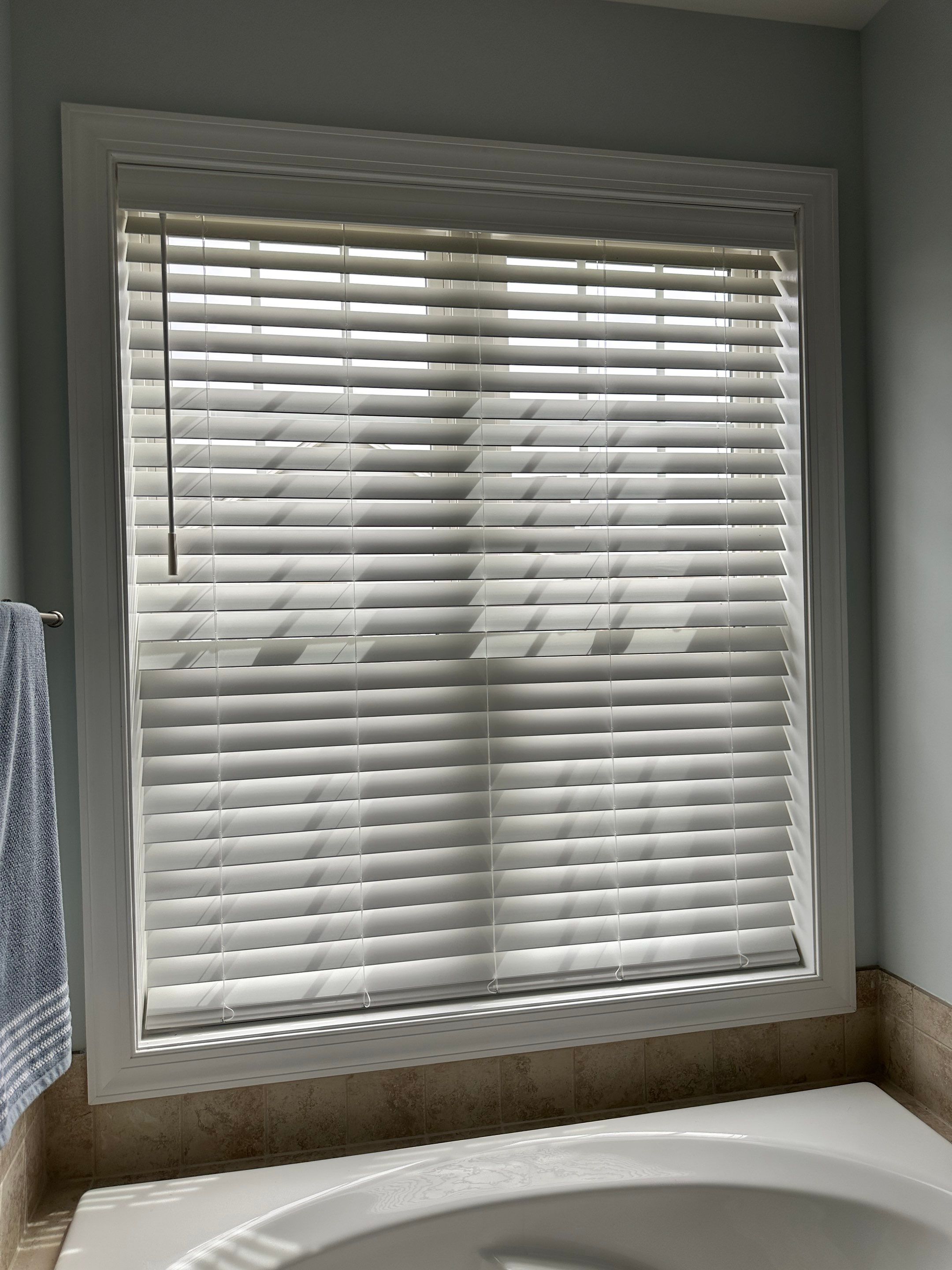Shutter, Faux Wood Blind, and Honeycomb Installation - Leonardtown by Southern Maryland Custom Blinds