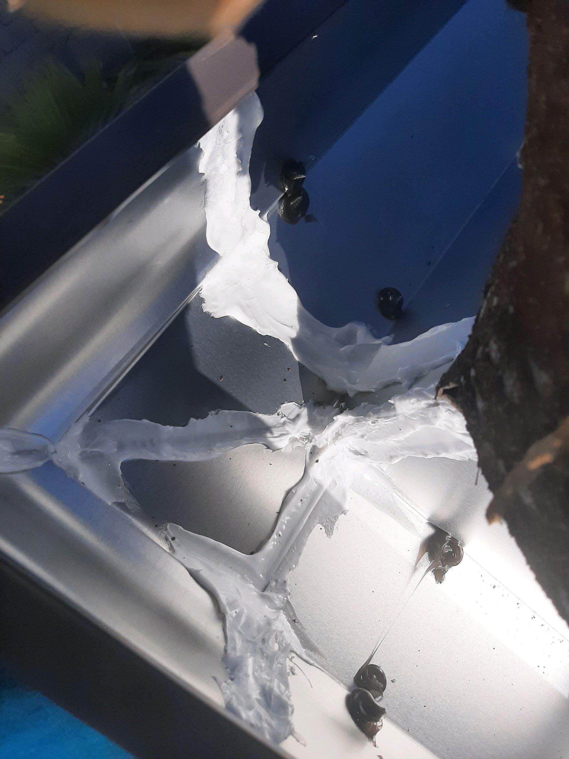 Gutter Installation using Royal Brown K-Style Gutters by Gutter Professors