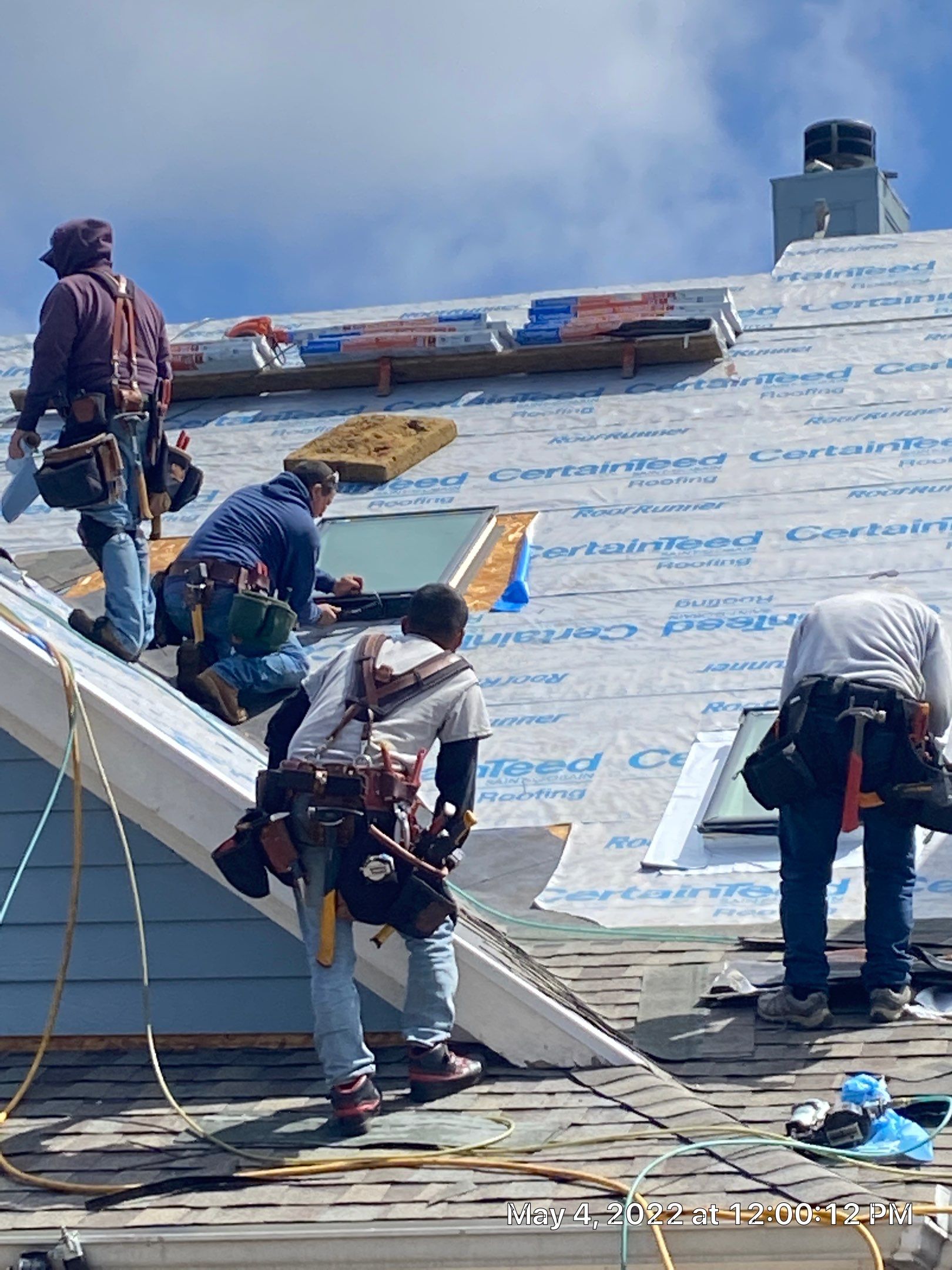 Roof Replacement using CertainTeed Landmark by 180 Contractors