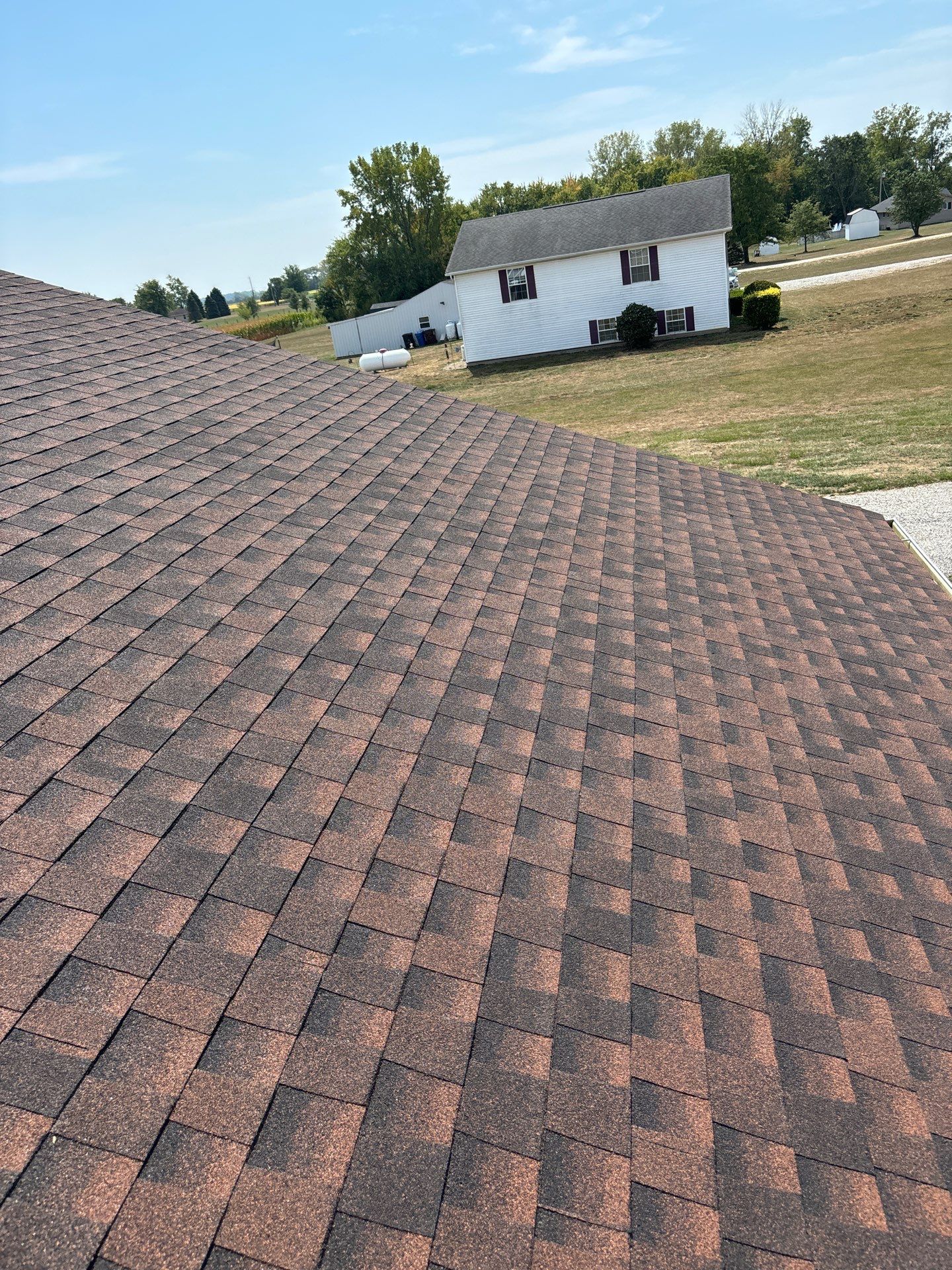 Residential Roofing Installation using Timberline HDZ Shingles - Hickory by RoofX 