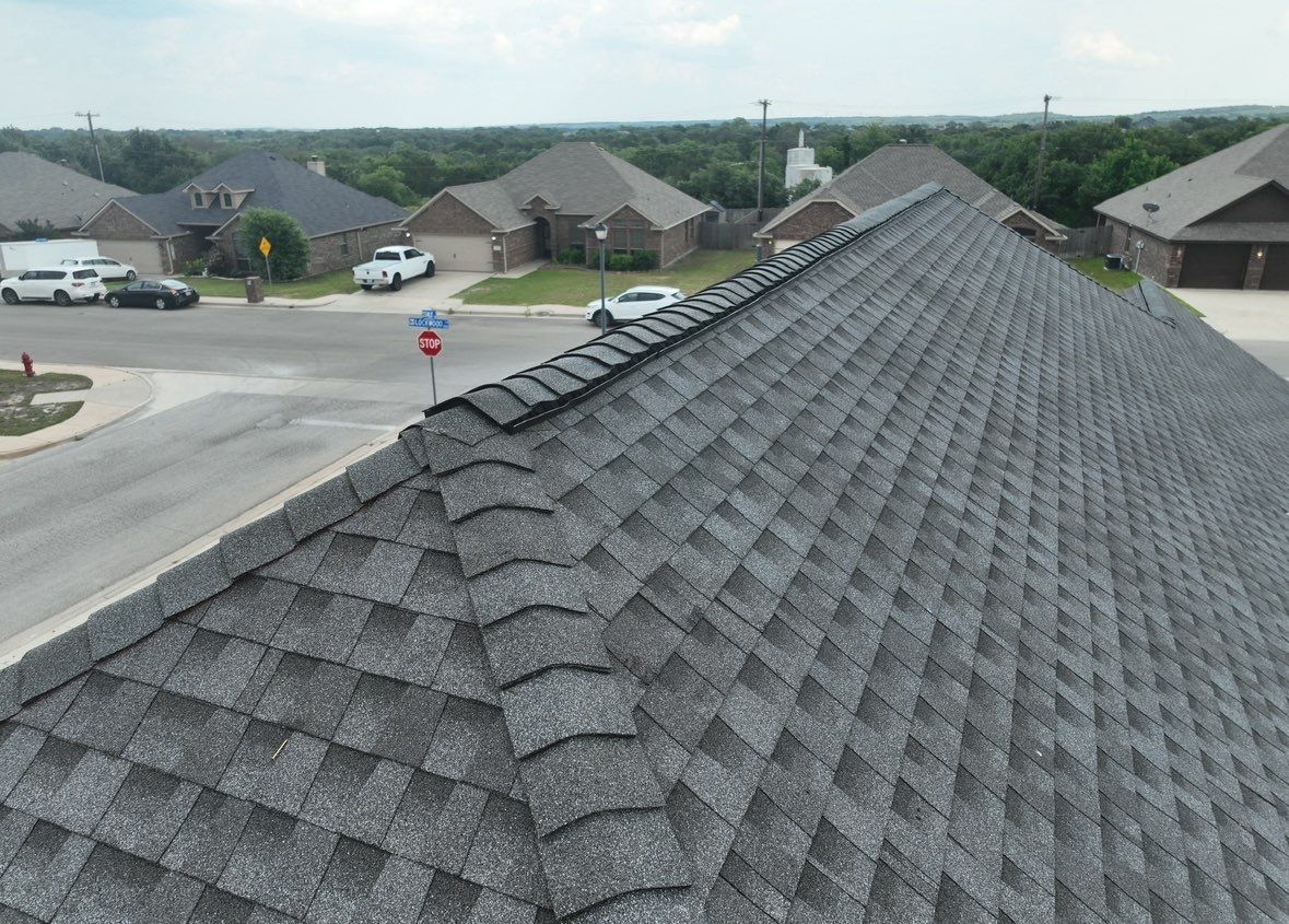 Residential Roofing Installation using GAF Timberline HDZ Pewter Gray by OneSource Roofing and Restoration