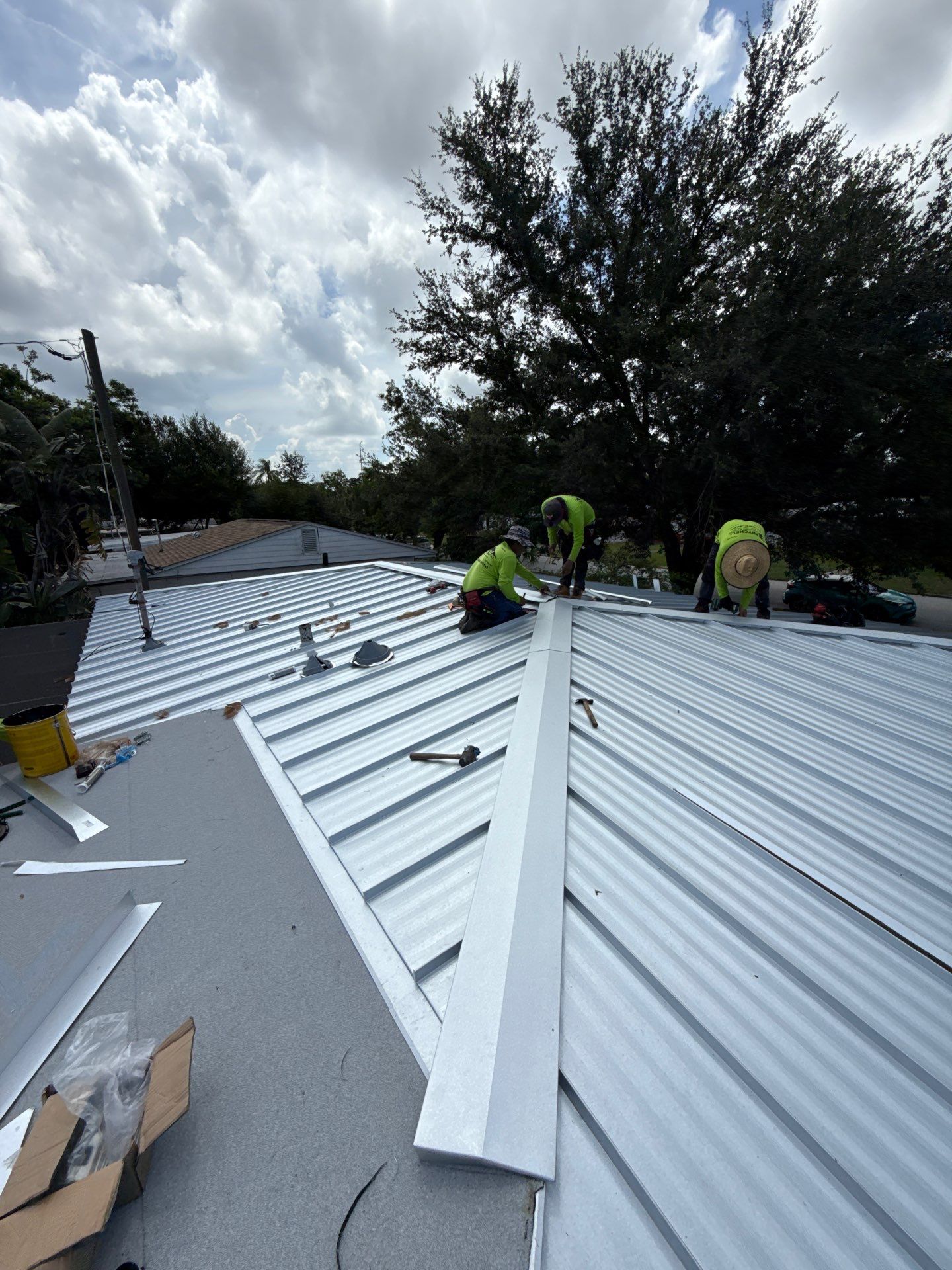 Project in St. Petersburg 33713 by Mitchell Roofing Company LLC