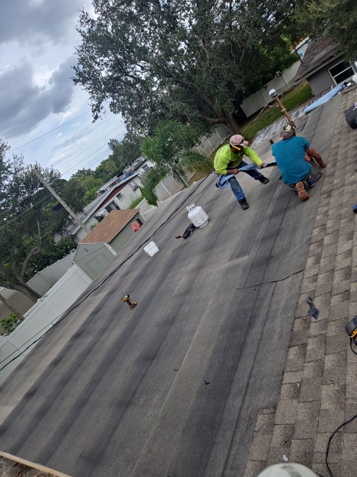 Project in St. Petersburg 33703 by Mitchell Roofing Company LLC 