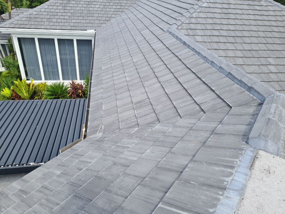 Residential Roofing Installation using Eagle Roofing Tile by BLUES BROTHERS ROOFING