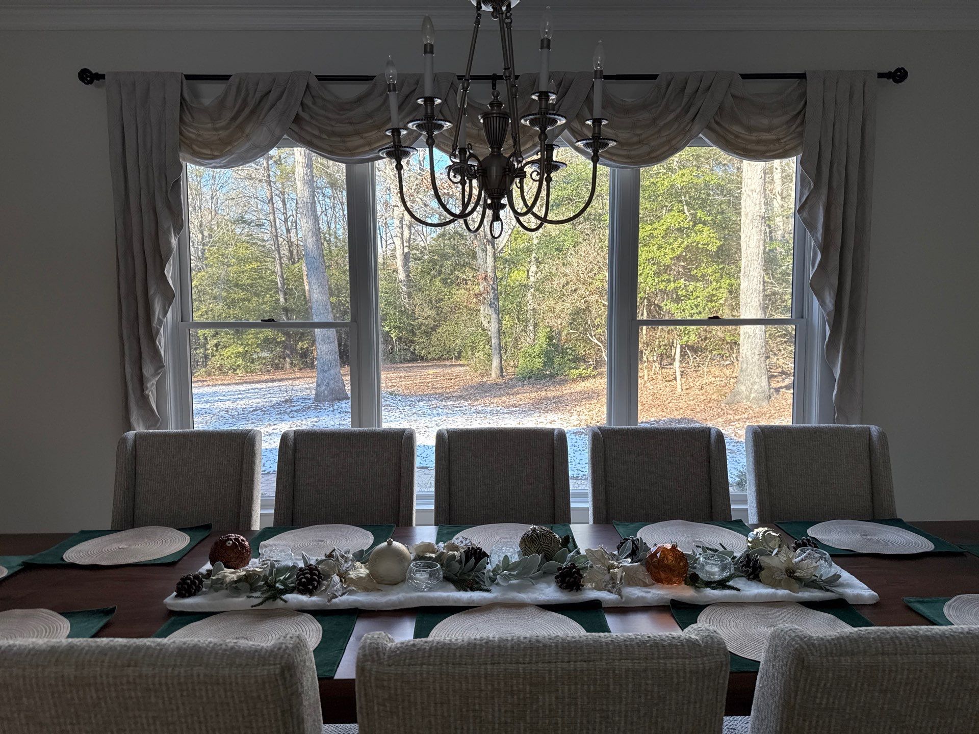 Drapery Project in Valley Lee, MD by Southern Maryland Custom Blinds