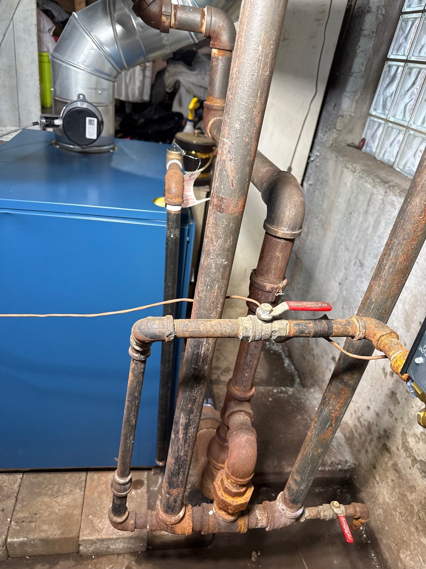 Boiler install using Dunkirk by Always Ready Repair