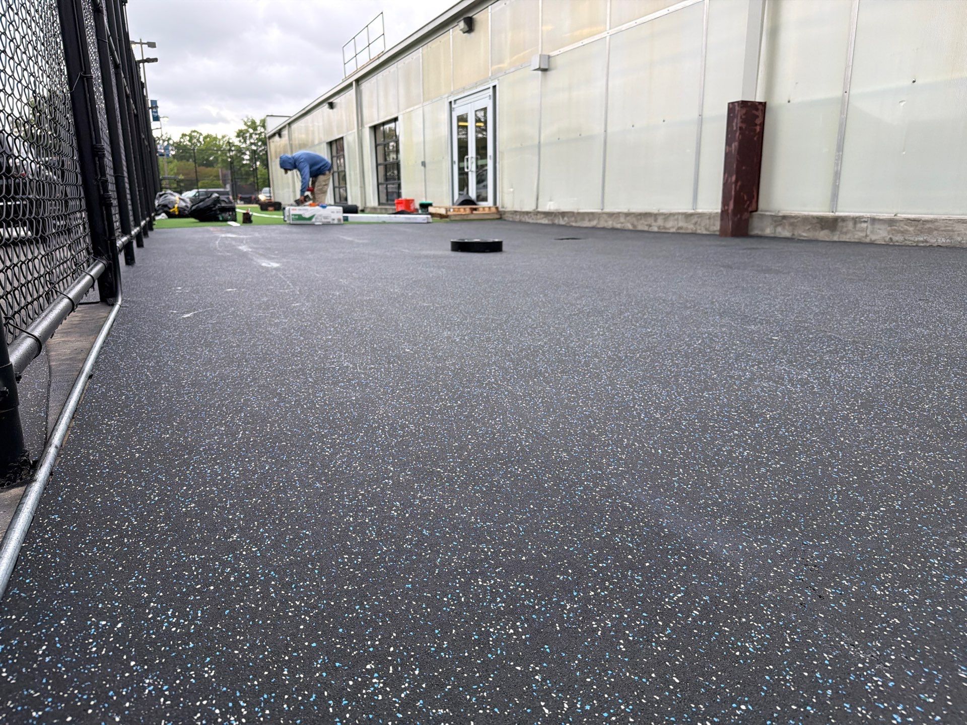 Red Mill OLF - Outdoor turf and rubber installation by Nova HomeWorks