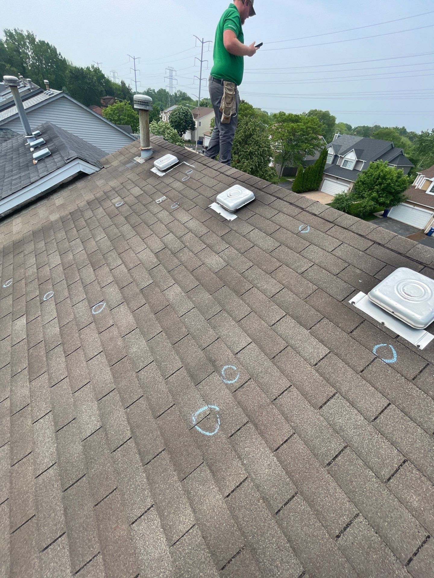 Roof and siding replacement by hail and wind damage by Just Brilliant Restoration JBR
