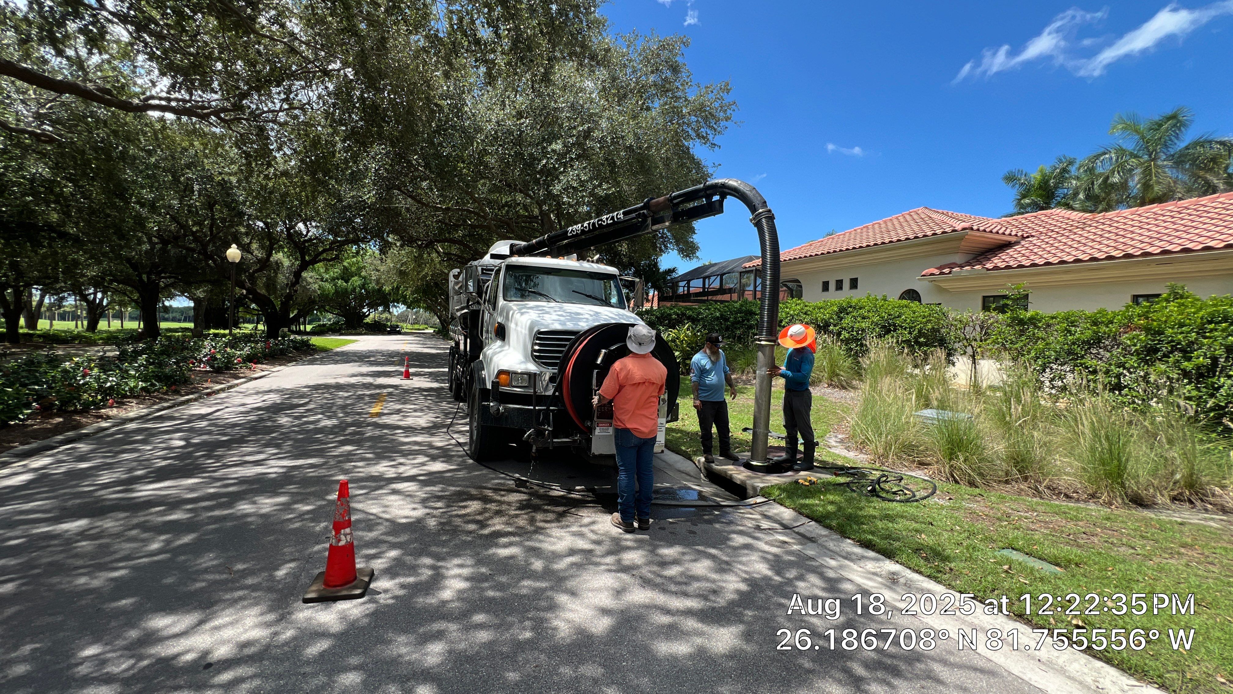 Naples Community Drainage Problems by APS Power & Water