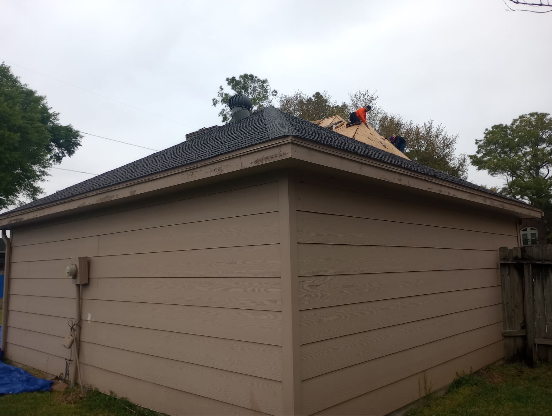 Residential Roofing Repair using Owen's Corning Duration (Lifetime) Shingles by Roof Repair Company