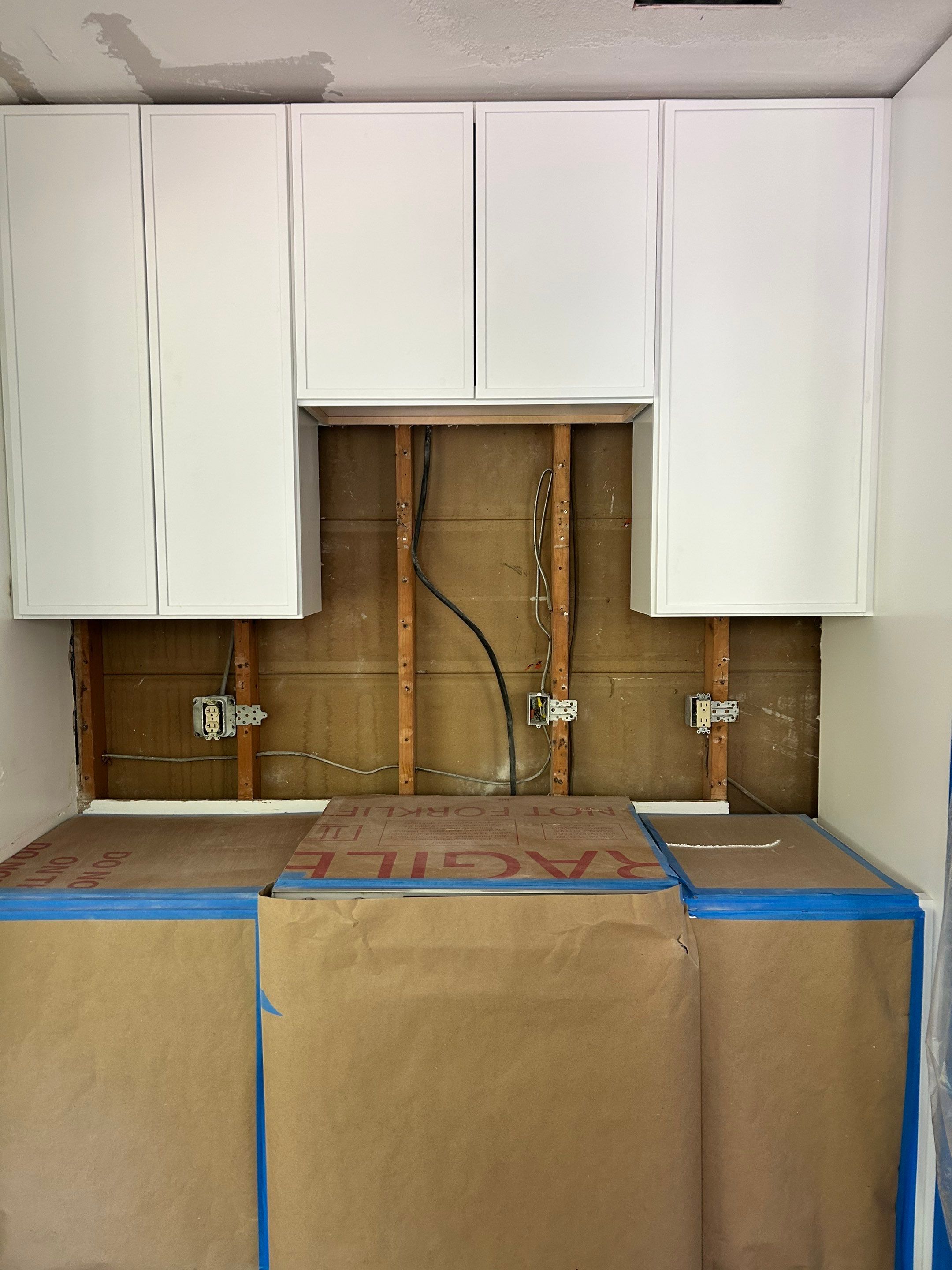 Blue Backsplash - Delray Beach by Hevi Tile