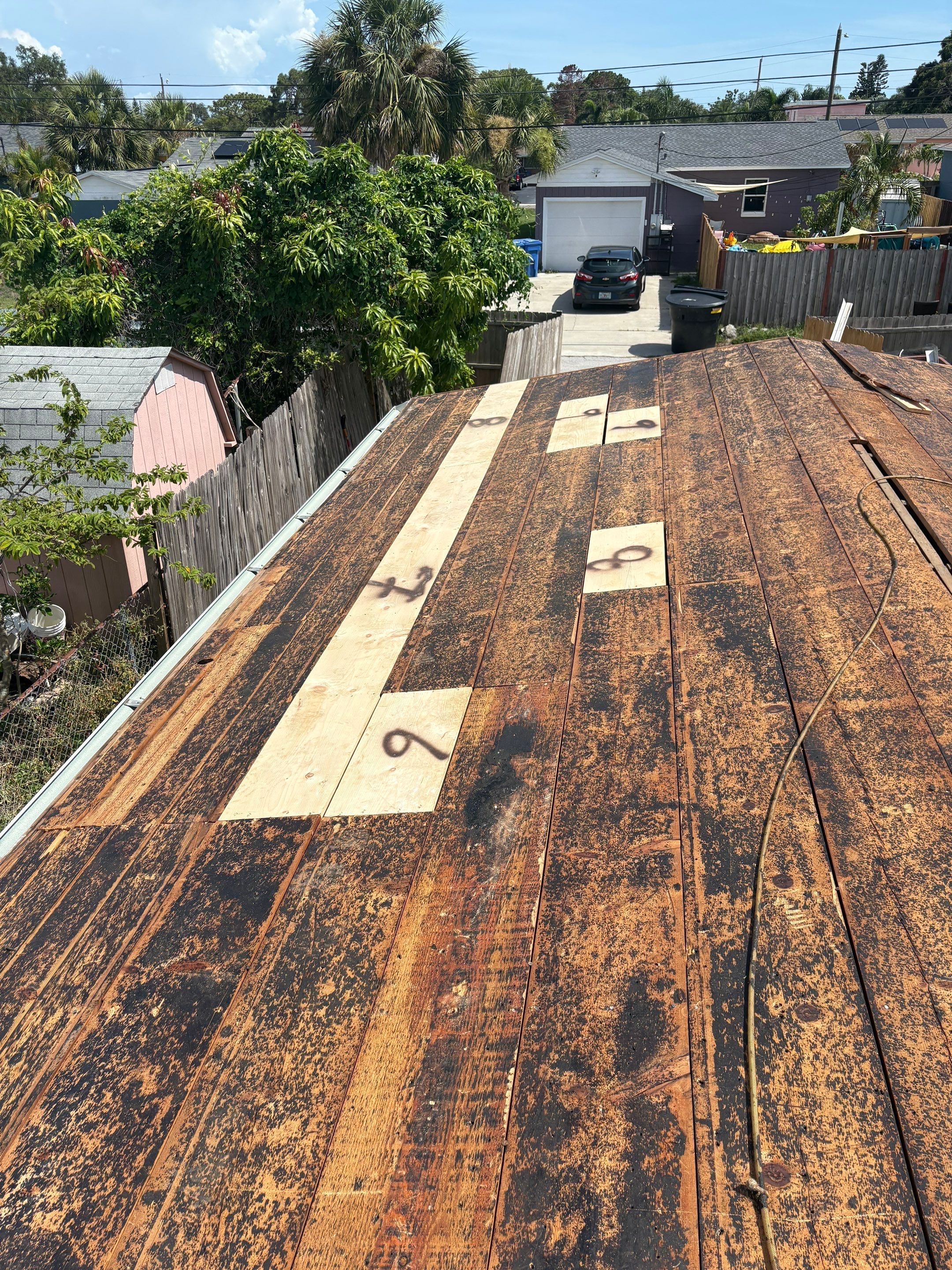 Project in St. Petersburg 33713 by Mitchell Roofing Company LLC 