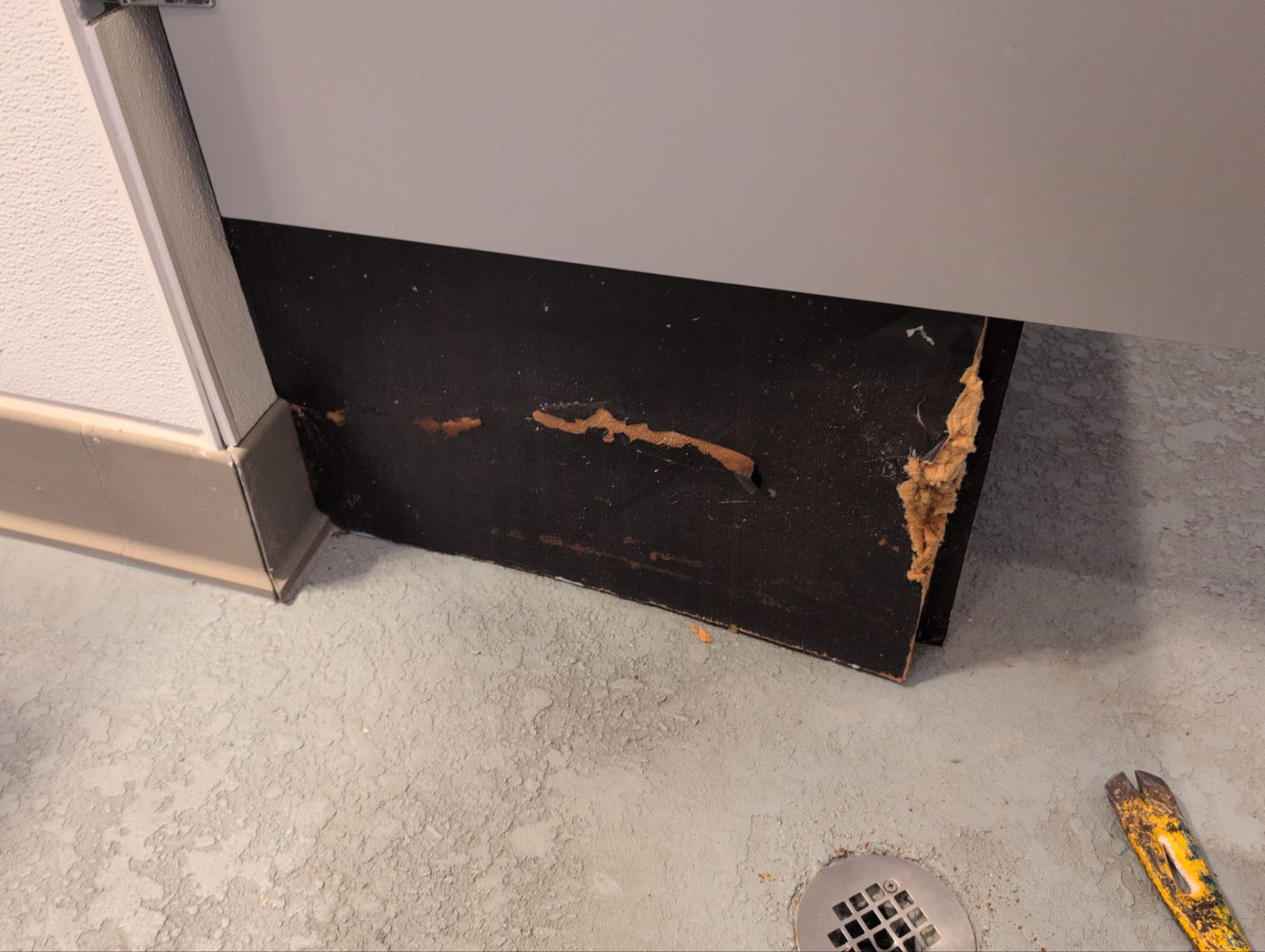 Restroom Counter Panel Repair by
M.A.B. Landscaping & Property Maintenance