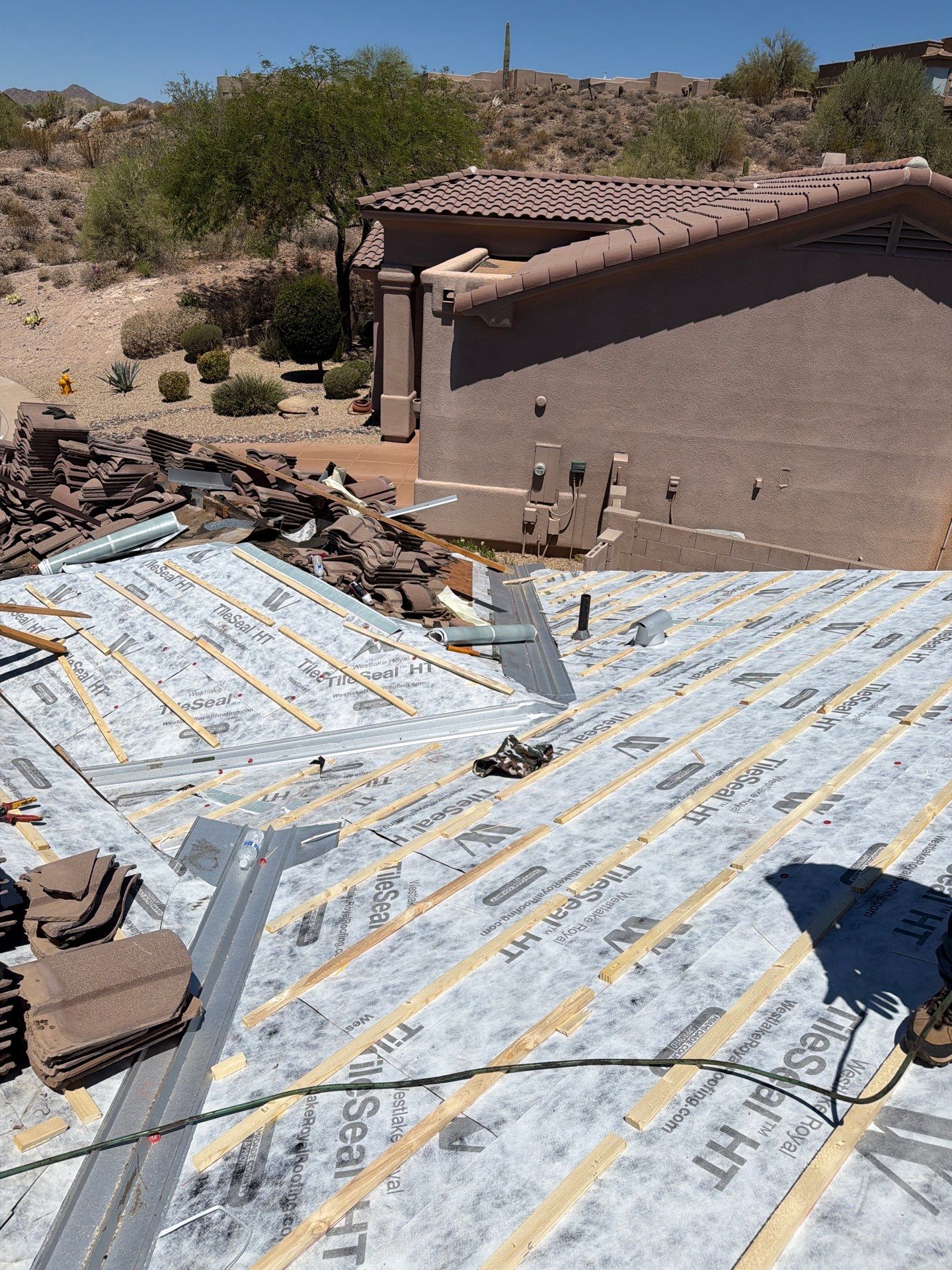 Project in Fountain Hills, AZ by Saint Roofing
