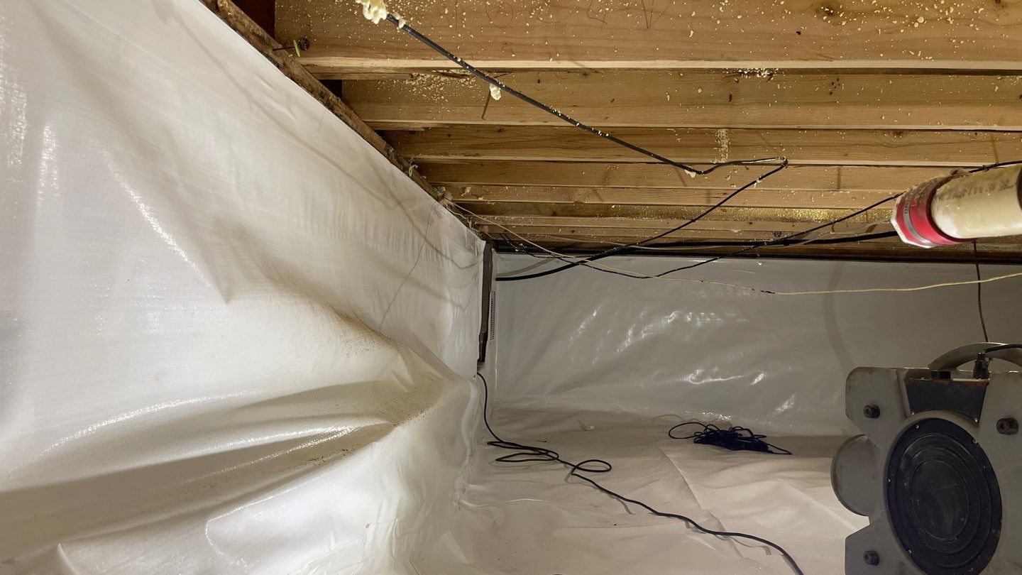 Crawl Space Work and Encapsulation by Toledo Basement Repair