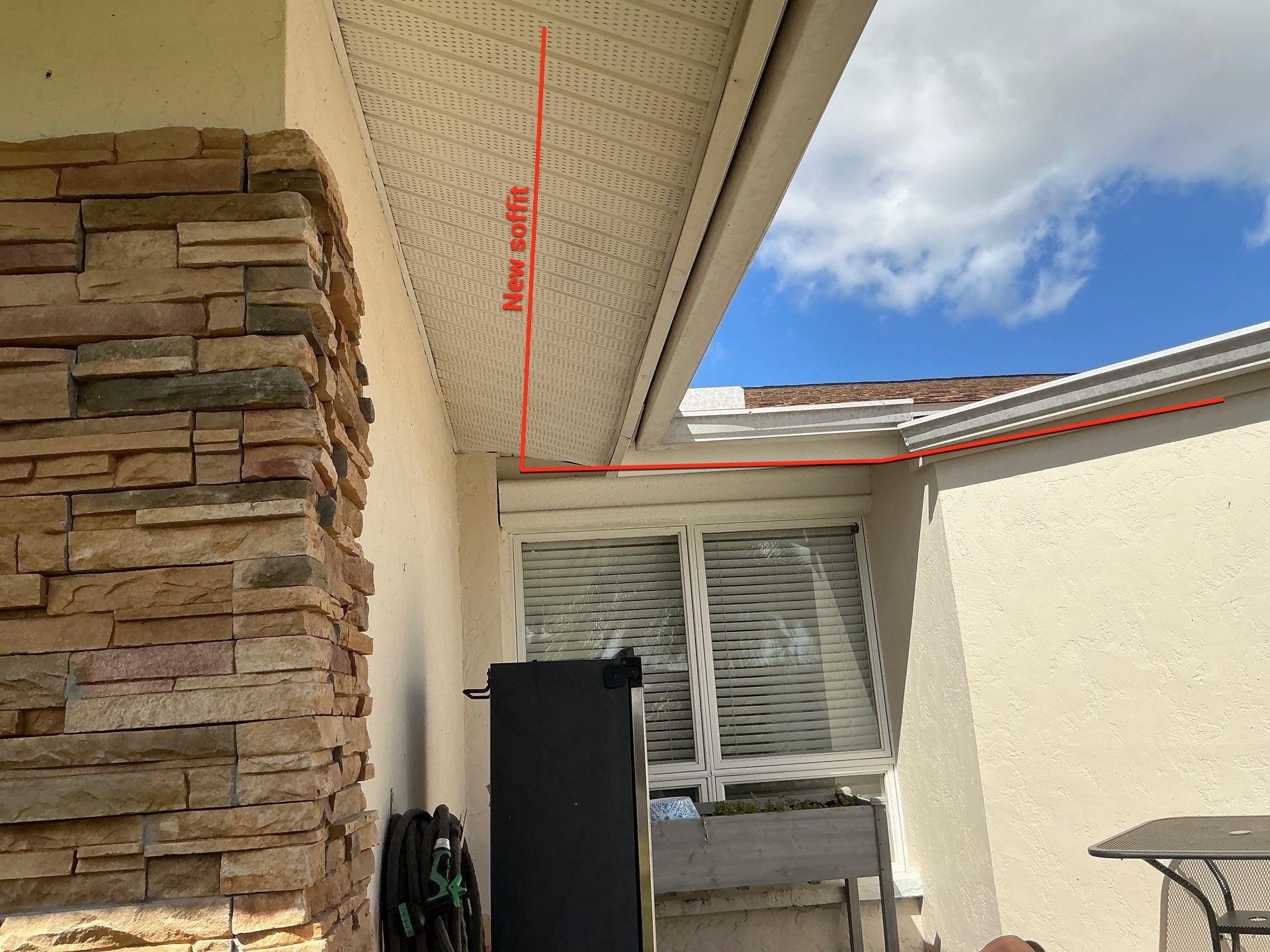 Soffit and Fascia Installation in Sarasota FL by Gutter Professors