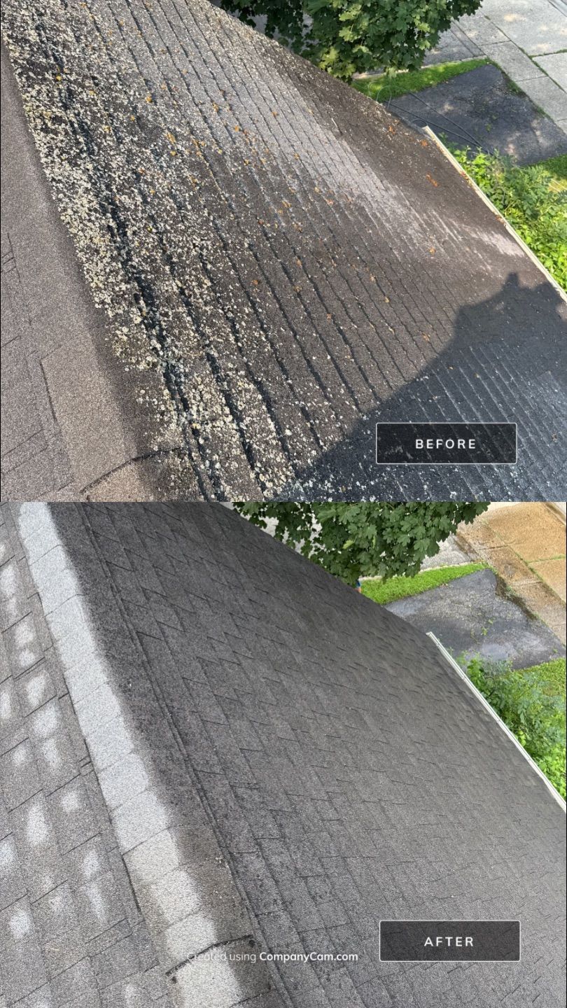 Project in Crystal Lake by Simmons Power & Soft Washing