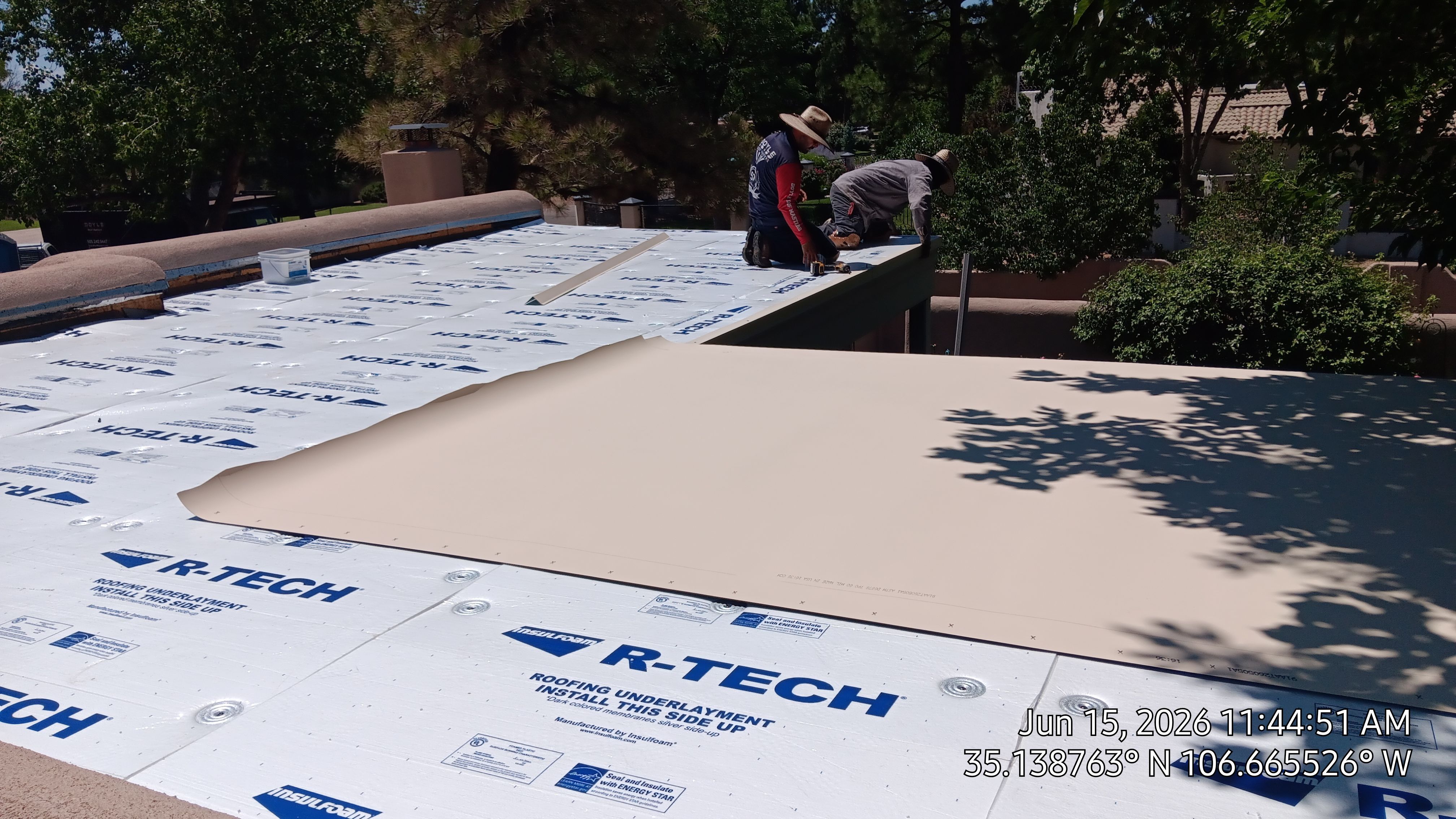 TPO Membrane Roof Replacement for Los Ranchos De Albuquerque Residence by Doyle Roof Masters Inc