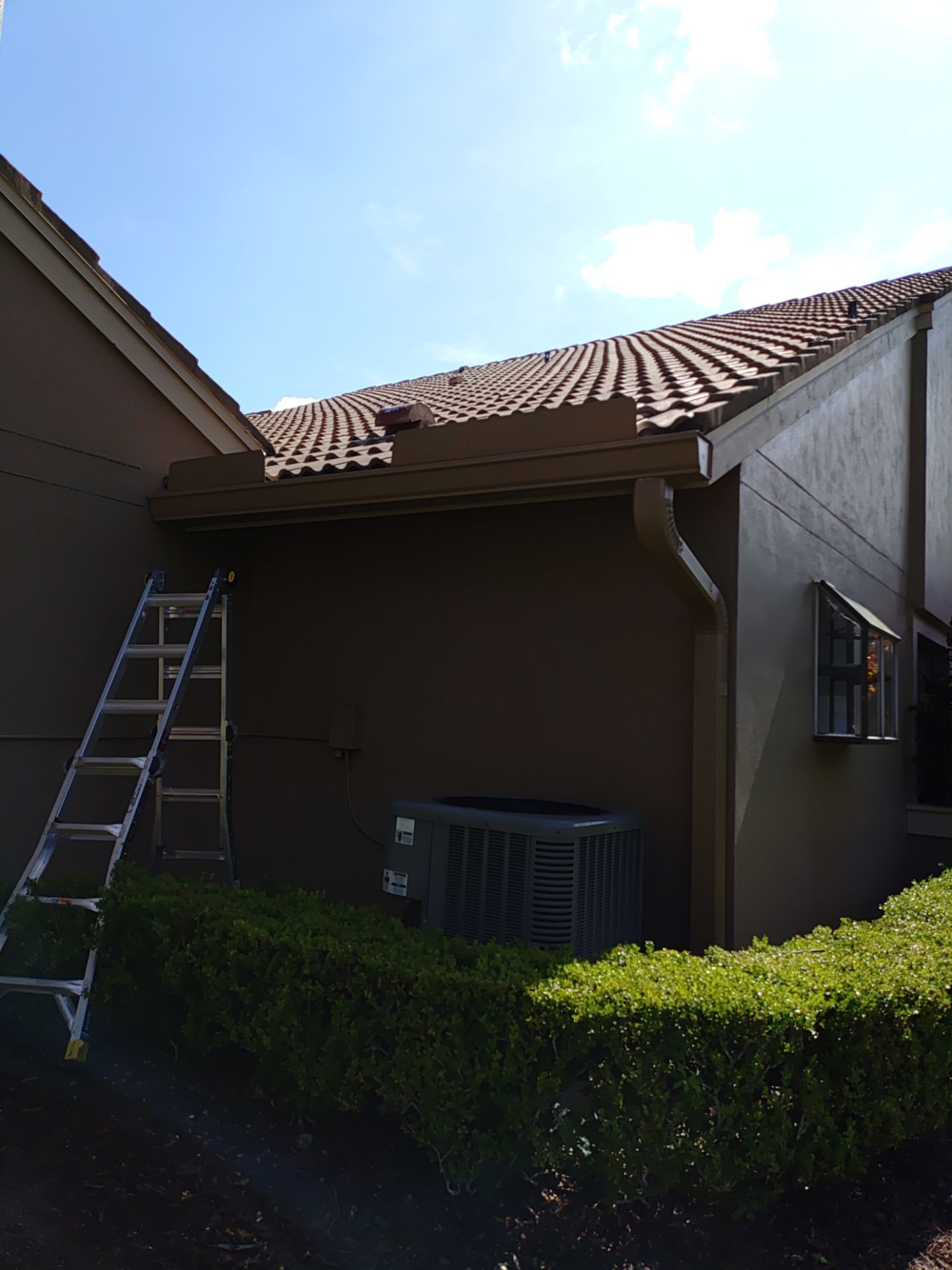 Replace gutter using Gutter Guards, Seamless Gutters, New Downspouts in Palm Harbor FL by Gutter Professors