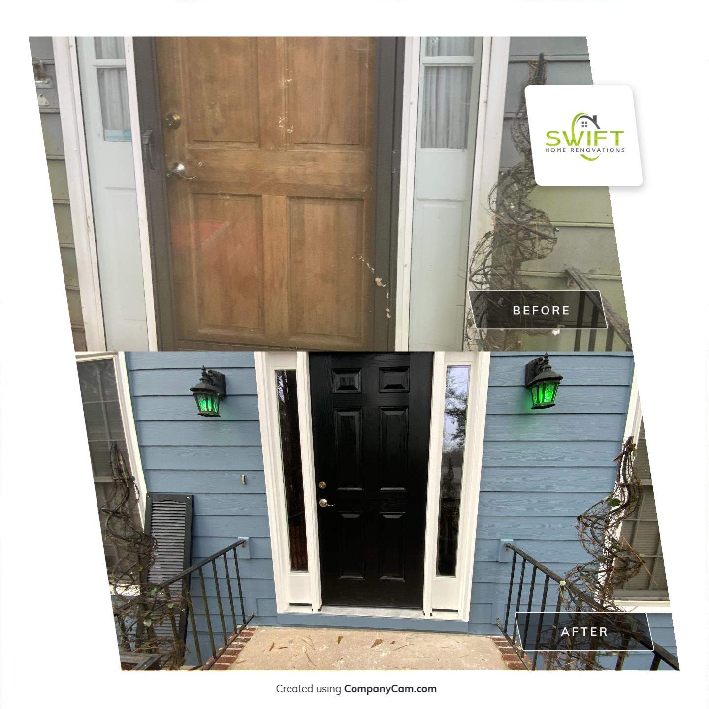 Full Exterior Siding Replacement and Trim Update in Lilburn Georgia by Swift Home Renovations