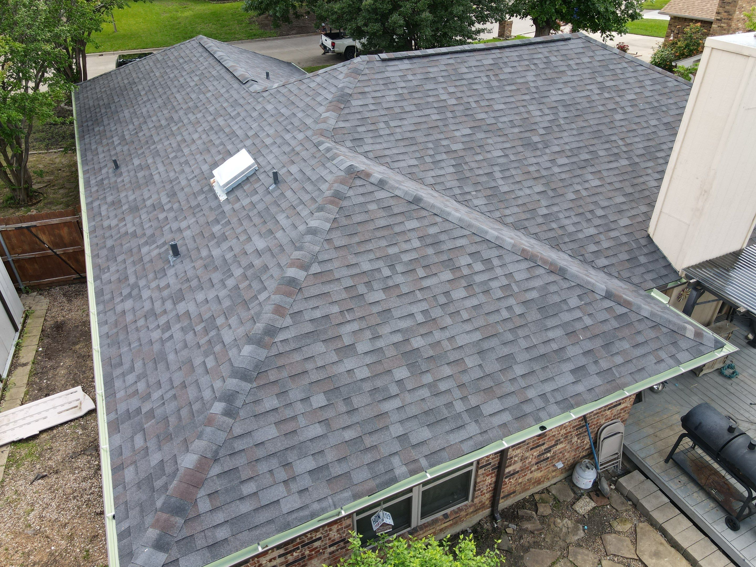 New Sky light/ New Roof/ Gutters and Fence Staining.  by Berry Good Roofing 