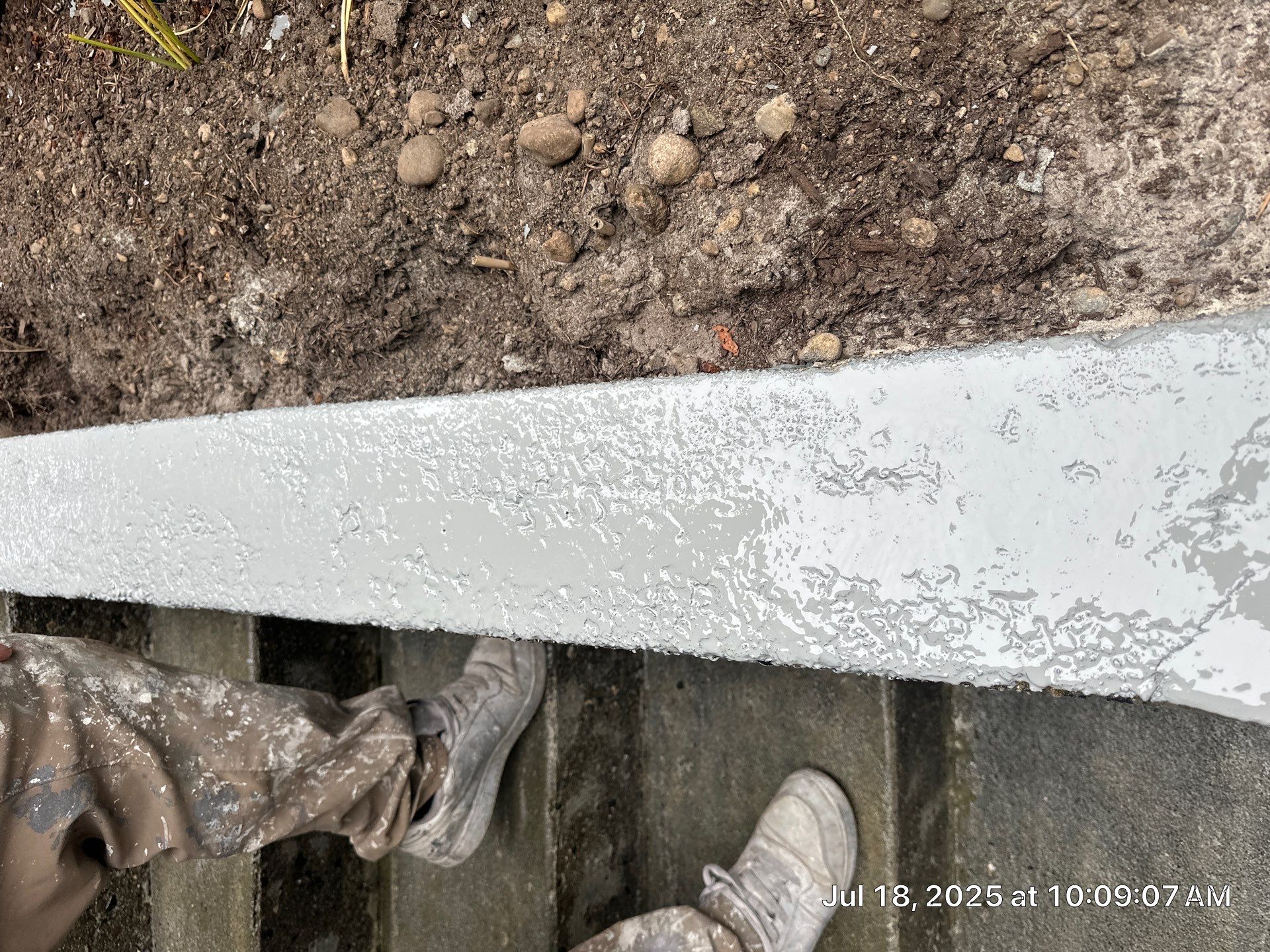 Epoxy Stairs & Sealcoat Driveway Application by Jireh Asphalt & Concrete Inc 