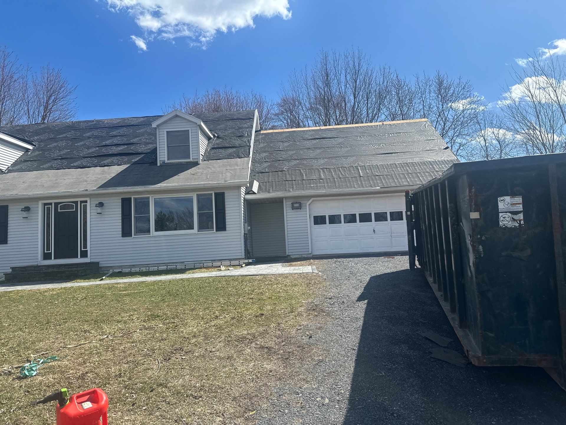 New Roof in Pine Bush, NY by roberts roofing