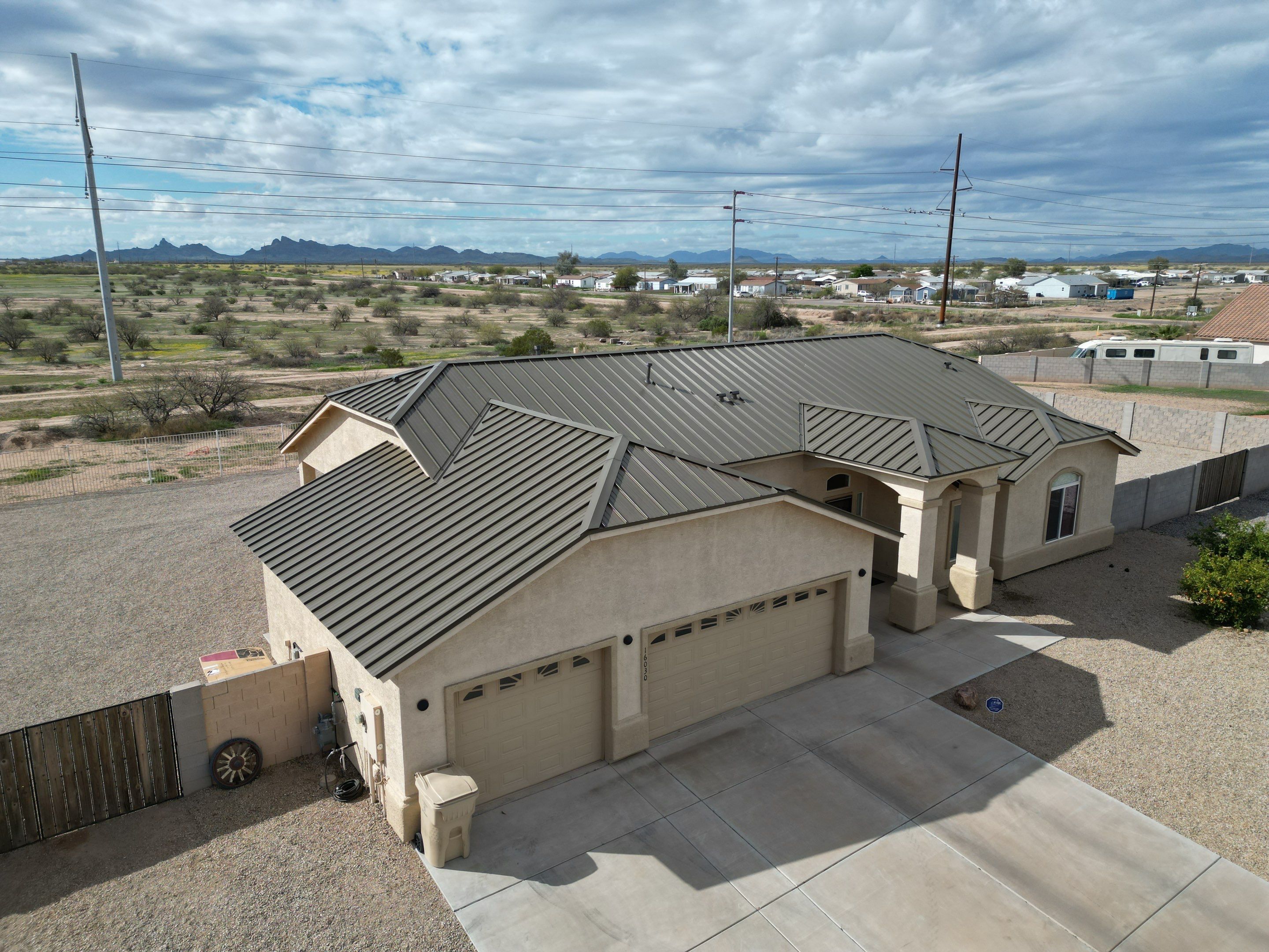 Khaki Gray Standing Seam by Reimagine Roofing