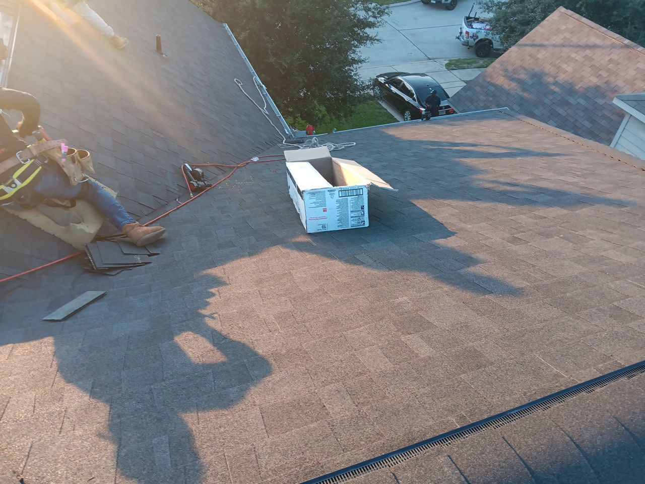 Residential Roofing Repair using Owen's Corning Duration (Lifetime) Shingles by Roof Repair Company