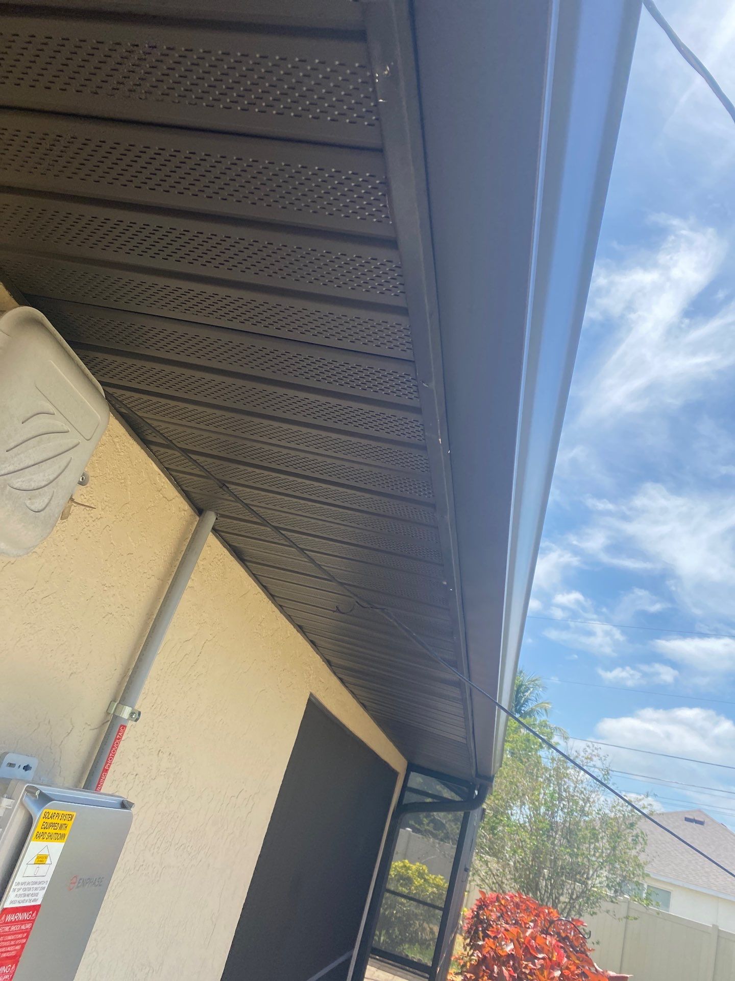 Seamless Bronze Gutters in Cape Coral FL by Gutter Professors