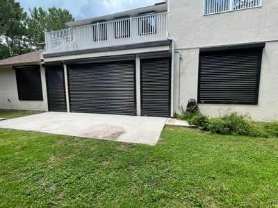 Bronze Rolling Shutters