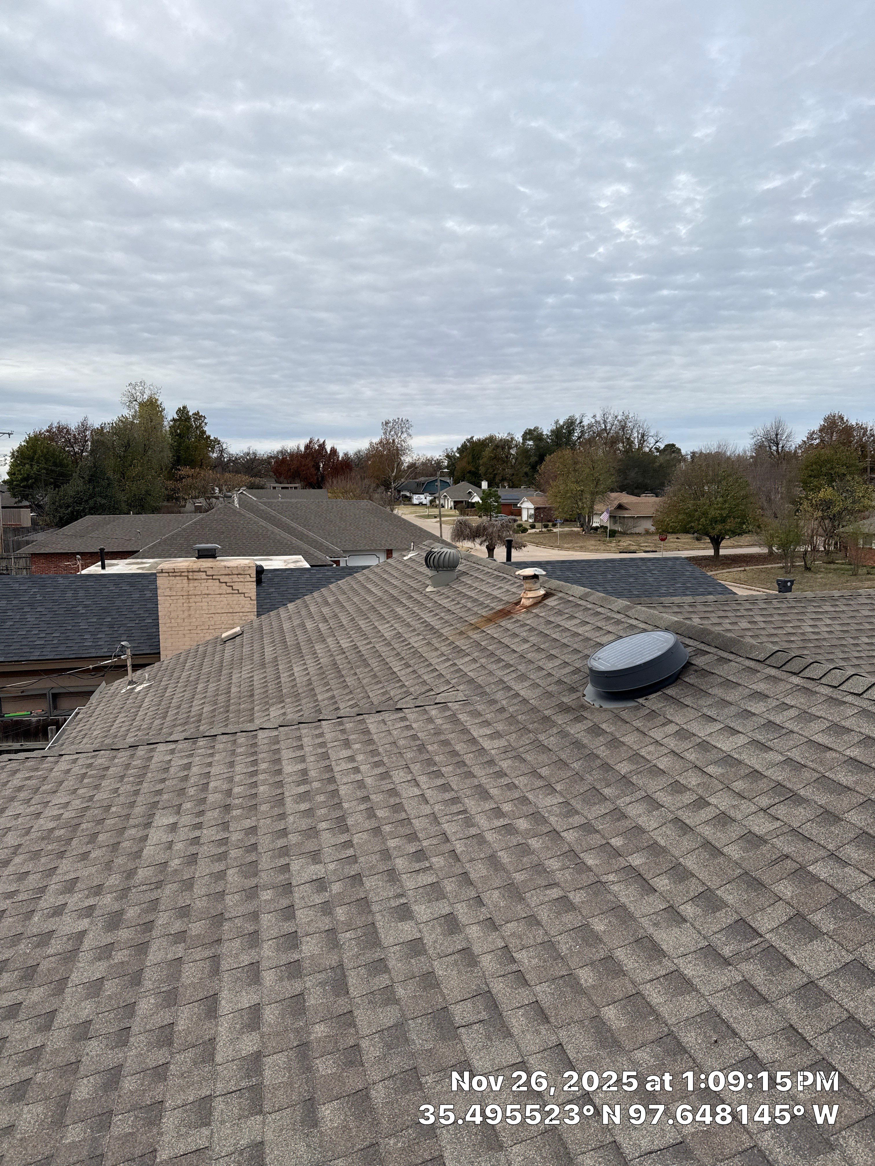 Project in Bethany by OAK Roofing Restoration 