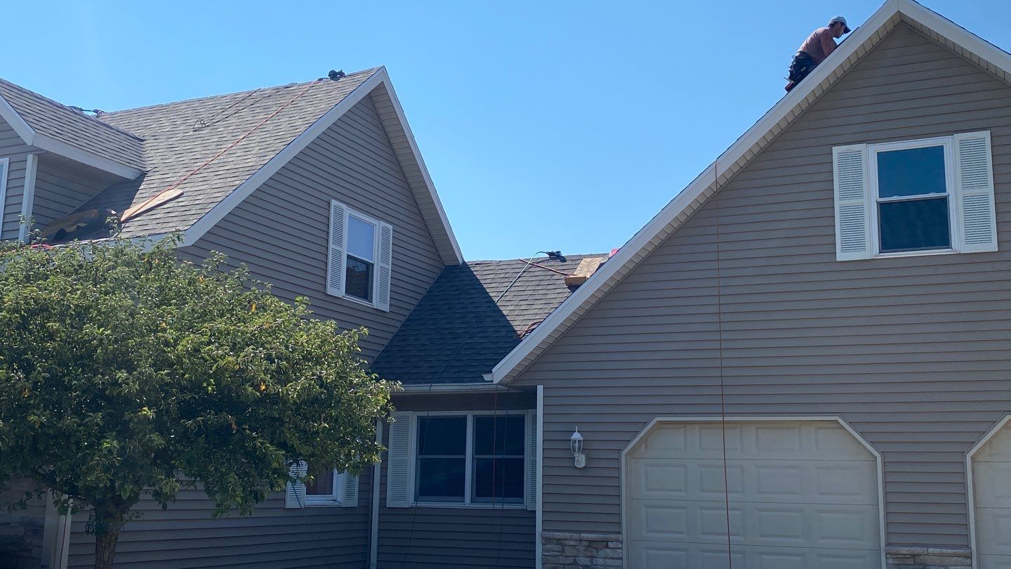 Residential Roofing Installation using GAF Timberline HDZ Weathered Wood by Nitro Roofing and Construction