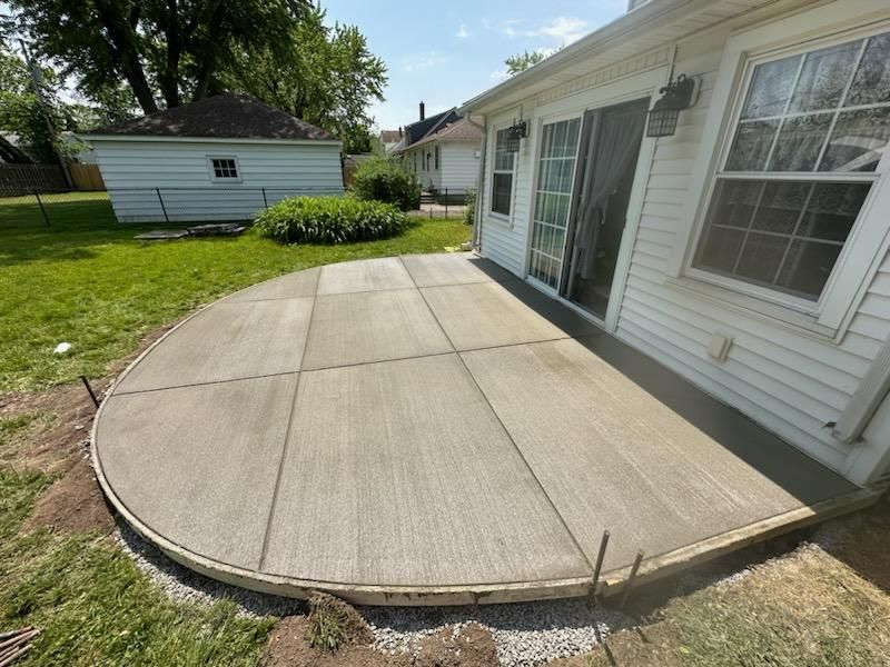 Concrete and Porch by Ivy Lea Construction