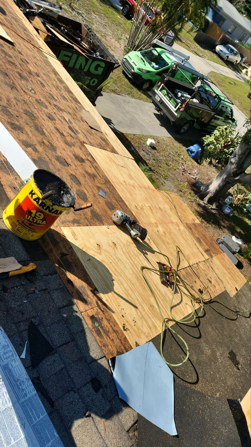 Project in St. Petersburg 33710 by Mitchell Roofing Company LLC 