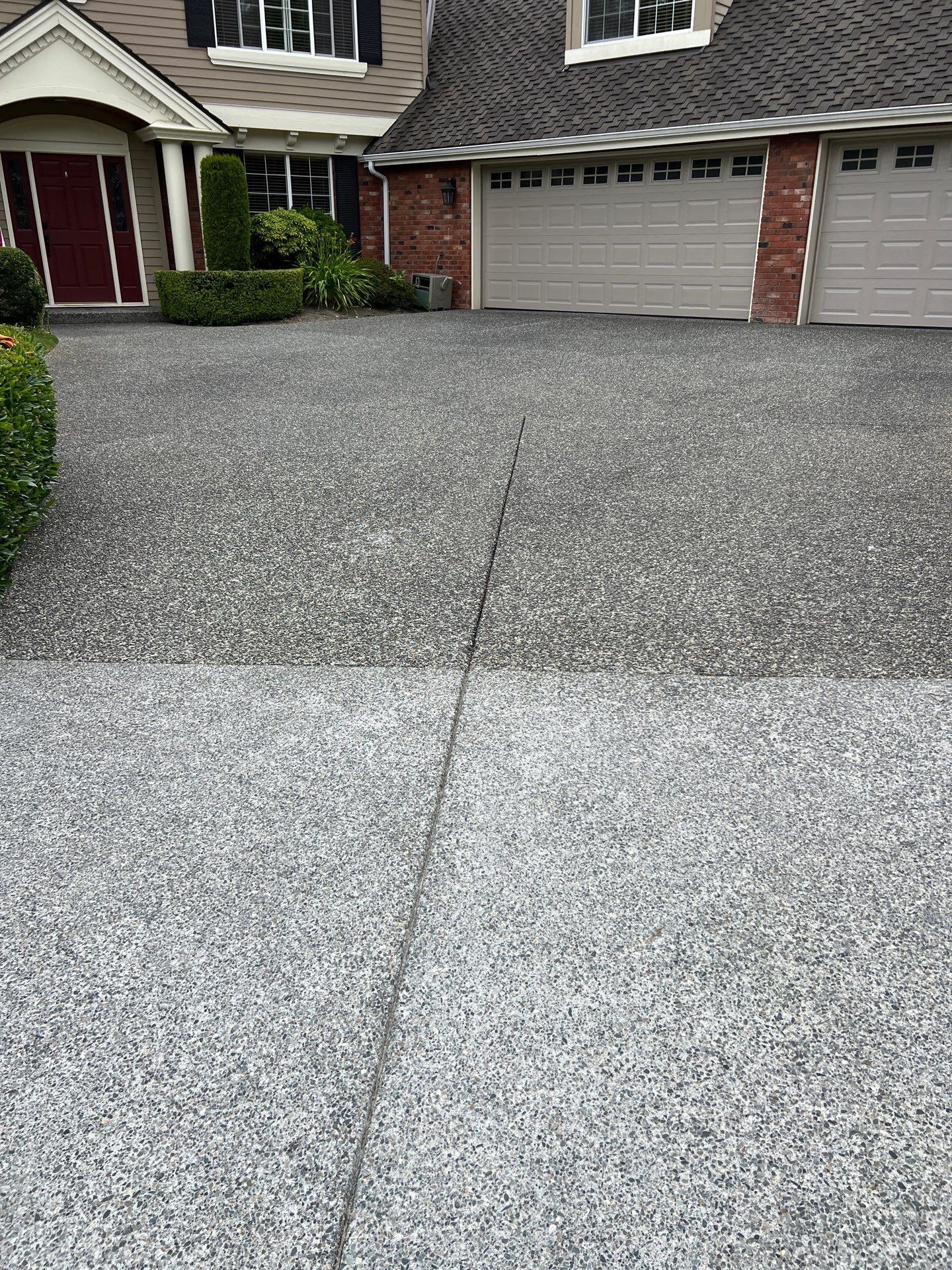 Concrete Driveway Patch Repair & Sealer | Mukilteo  by Jireh Asphalt & Concrete Inc 