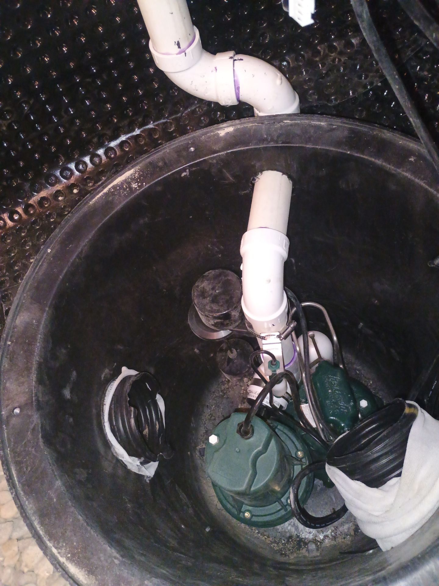 Interior Drain Tile & Buried Discharge in South Minneapolis by Waterproofing Northeast
