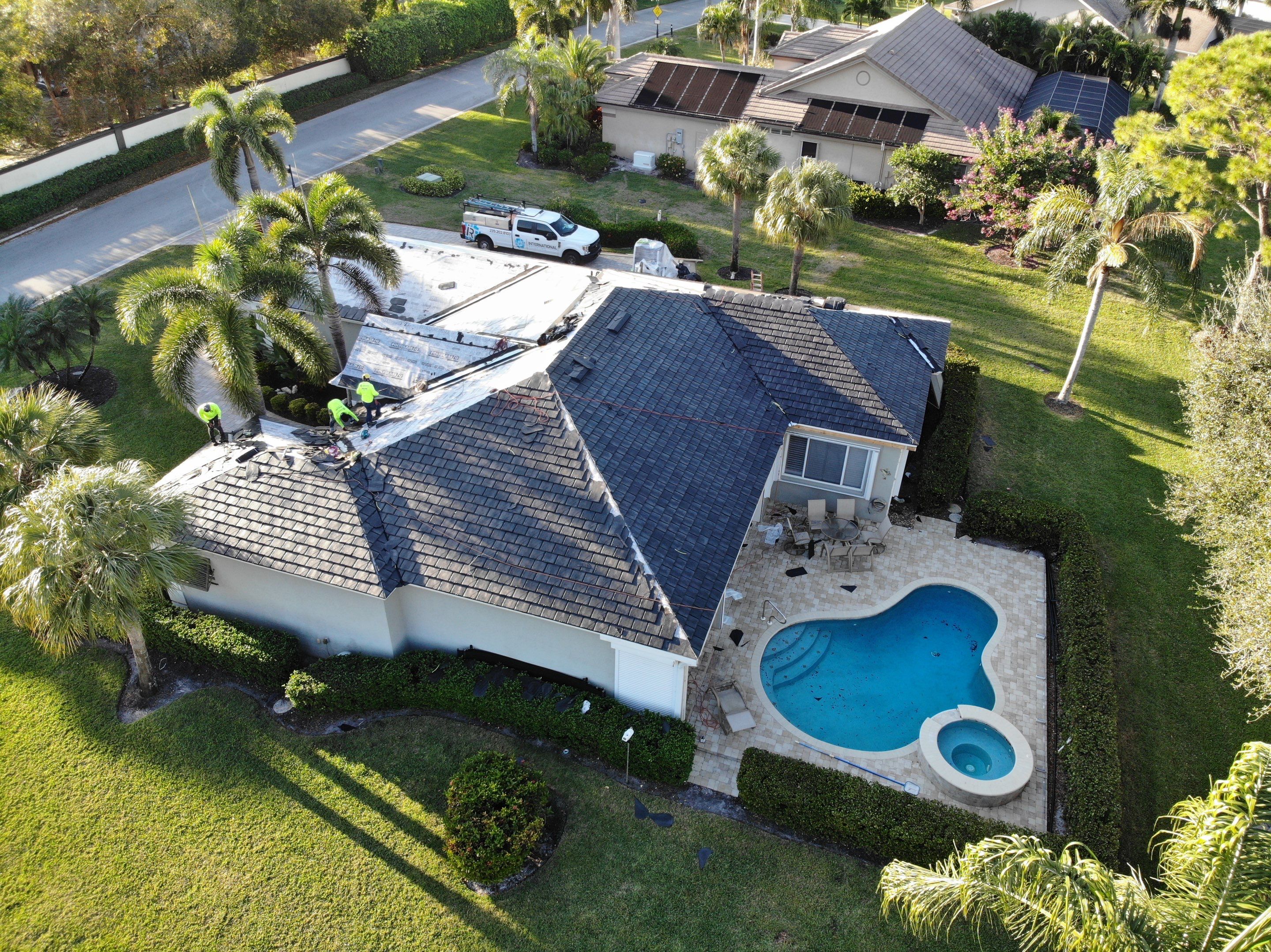 Residential Roofing with Brava Composite Slate  by International Roofing