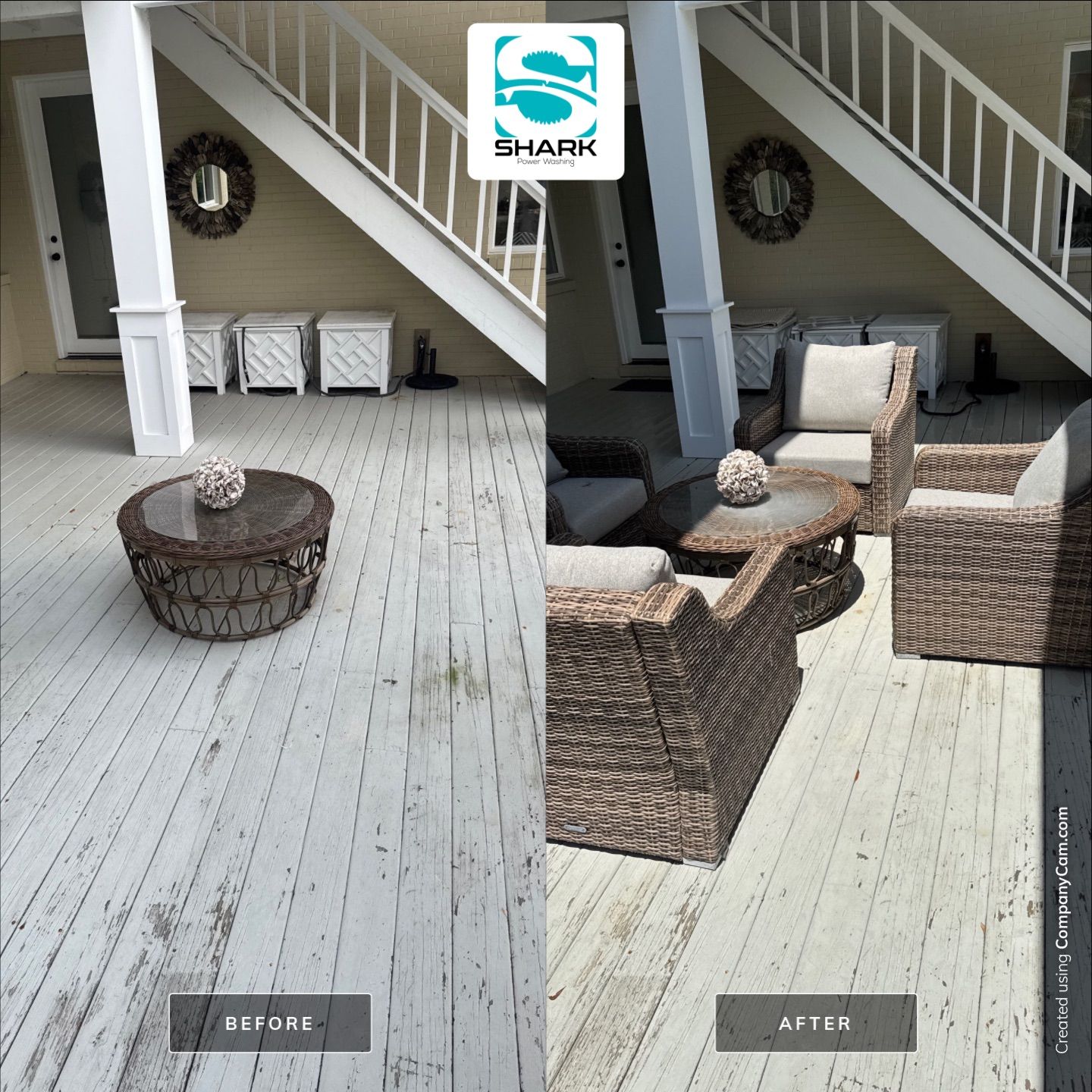 House Washing in Wilmington by Shark Power Washing
