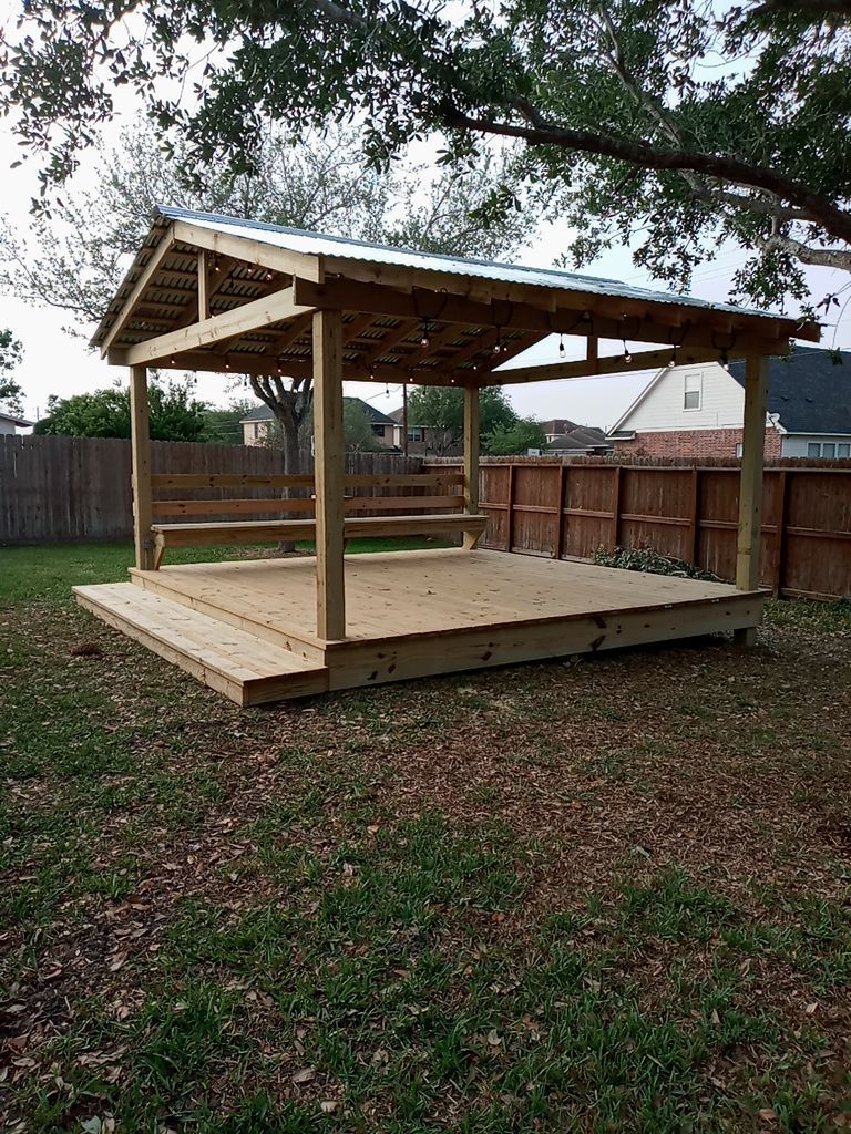 Back Yard Dance Party by Bayfront Roofing and Construction