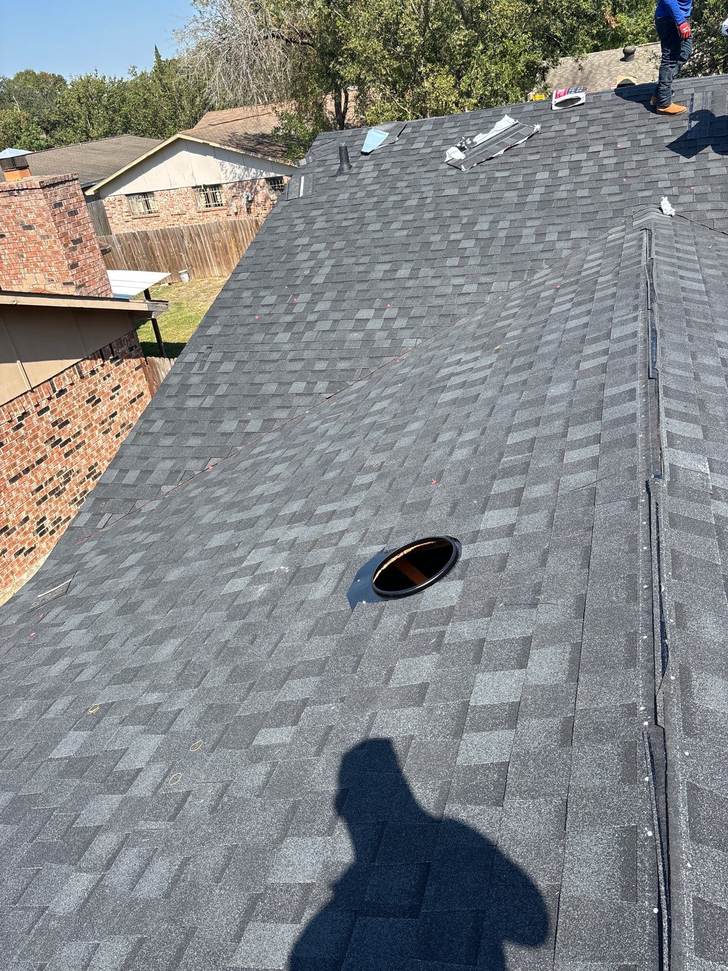 Residential Roofing Installation using Owen's Corning Duration (Lifetime) Shingles by Roof Repair Company