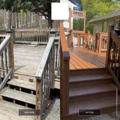Exterior Painting and Deck Restoration for an Augusta Residence