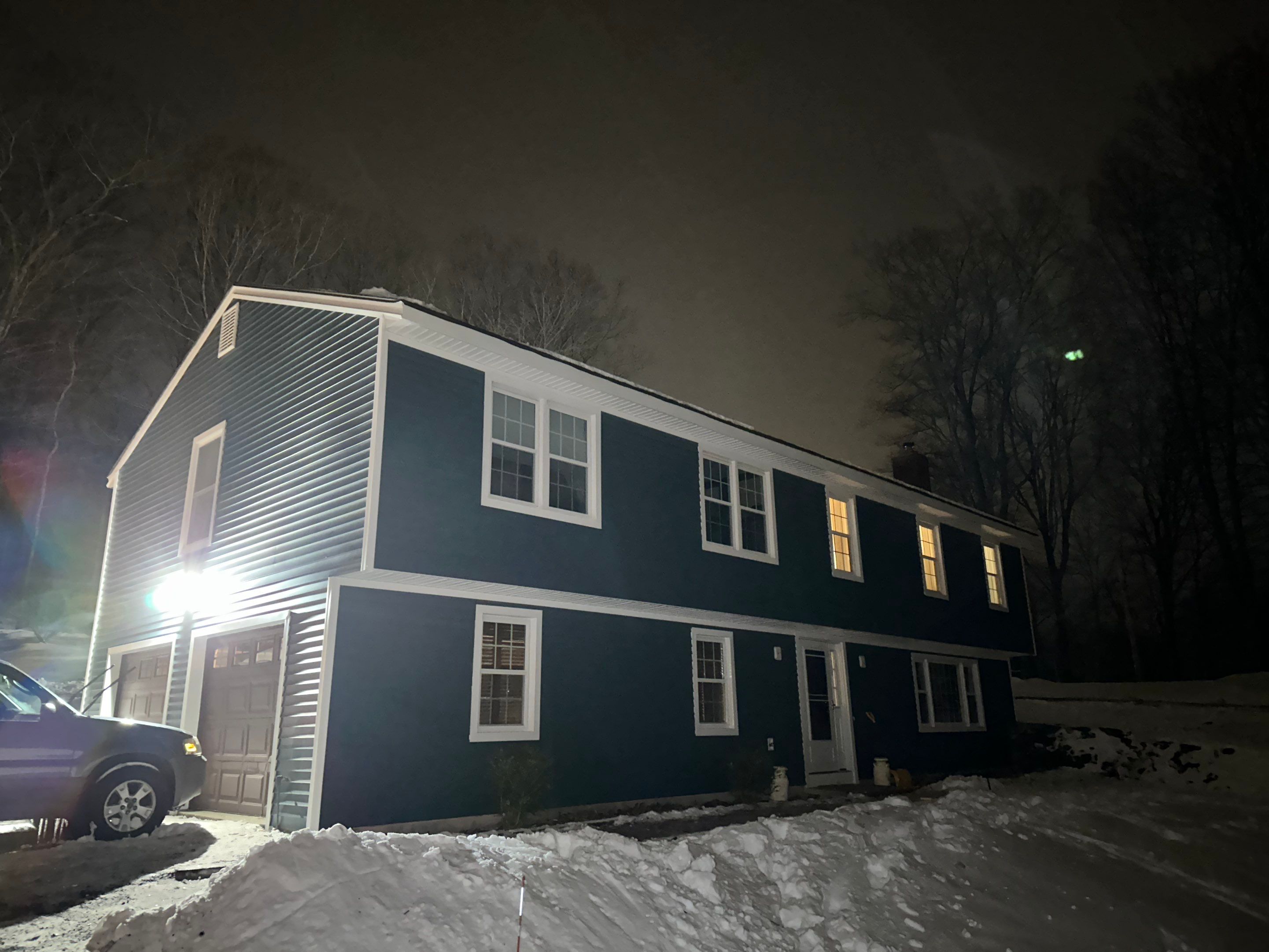 Siding Installation using CertainTeed Mainstreet Vinyl Siding - Pacific Blue by A Plus Exterior
