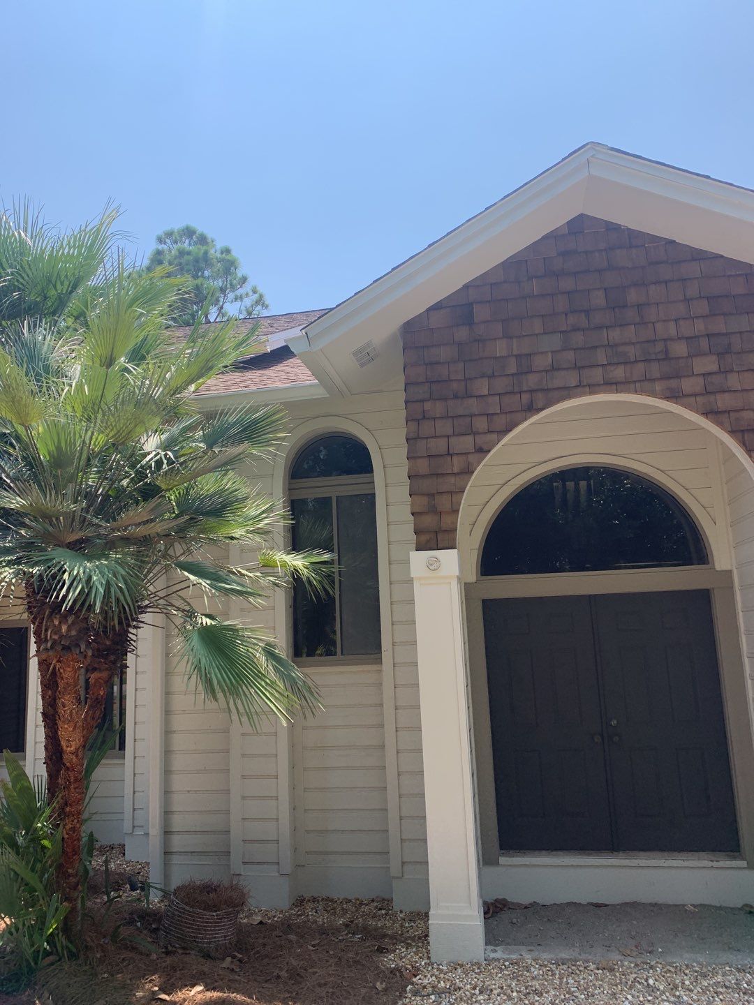 Heavy-Duty Commercial Downspouts in Panama City Beach FL by Gutter Professors