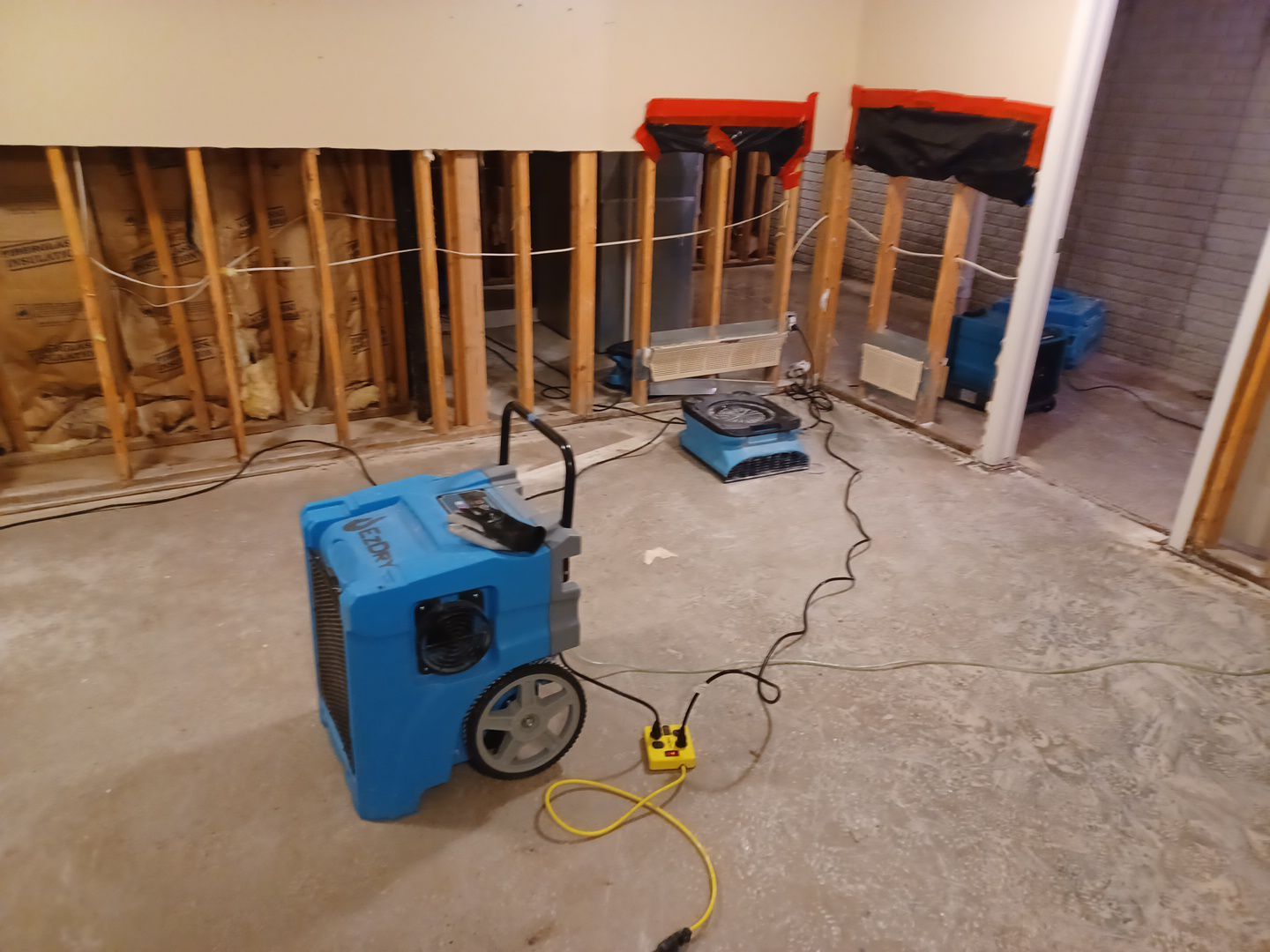 Project in Commerce Charter Twp by EzDry Water Mitigation & Property Restoration