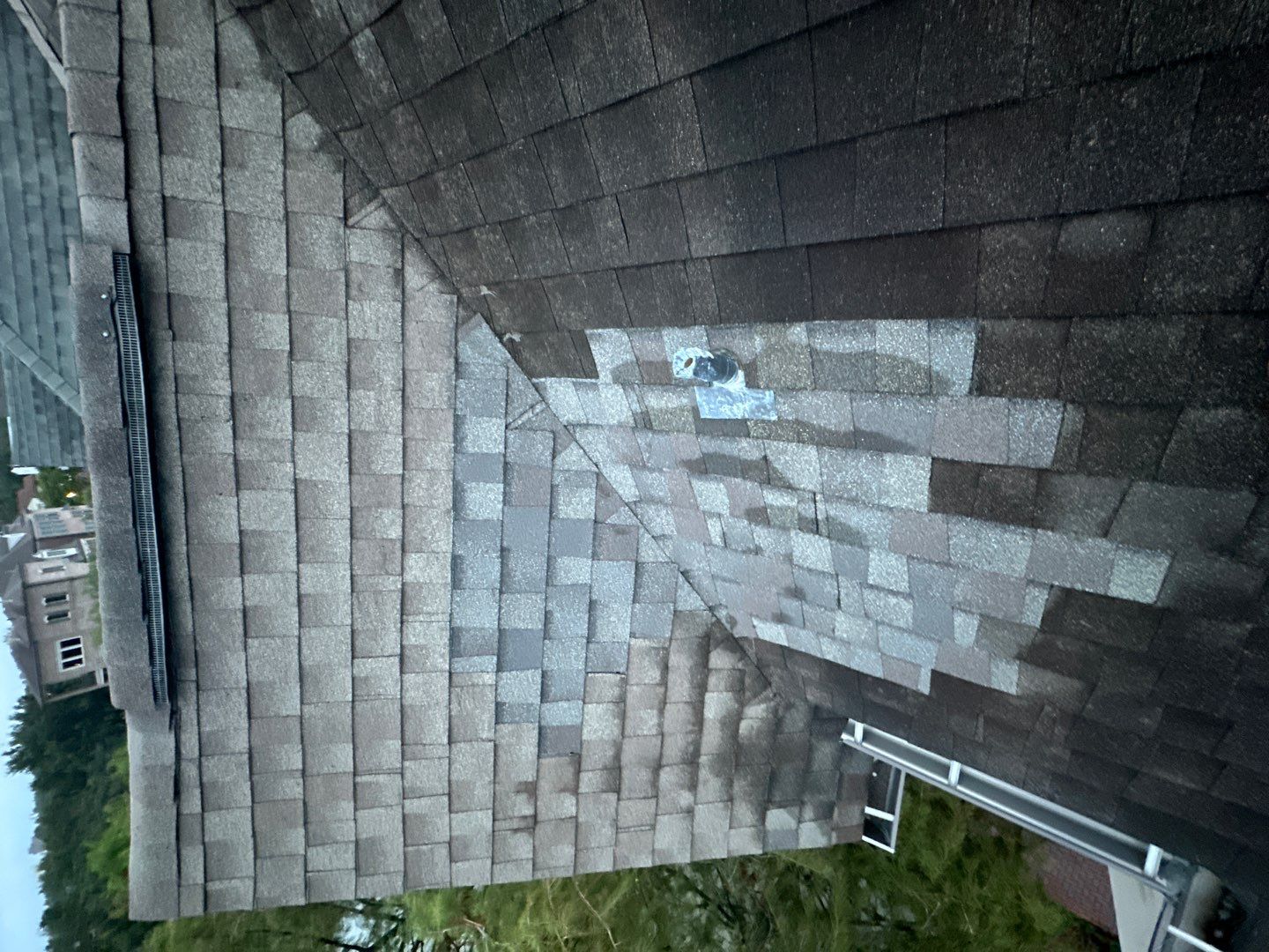 Hail Damage using Owen's Corning Duration (Lifetime) Shingles by Roof Repair Company