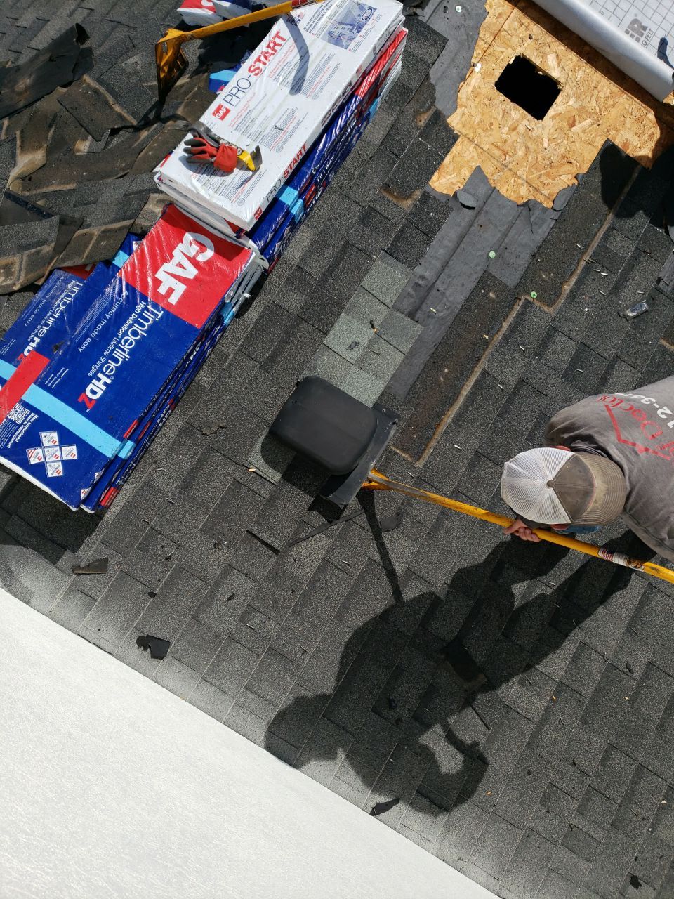 Residential Roofing Installation using GAF Timberline HDZ - Lifetime Shingle by The Roof Doctor