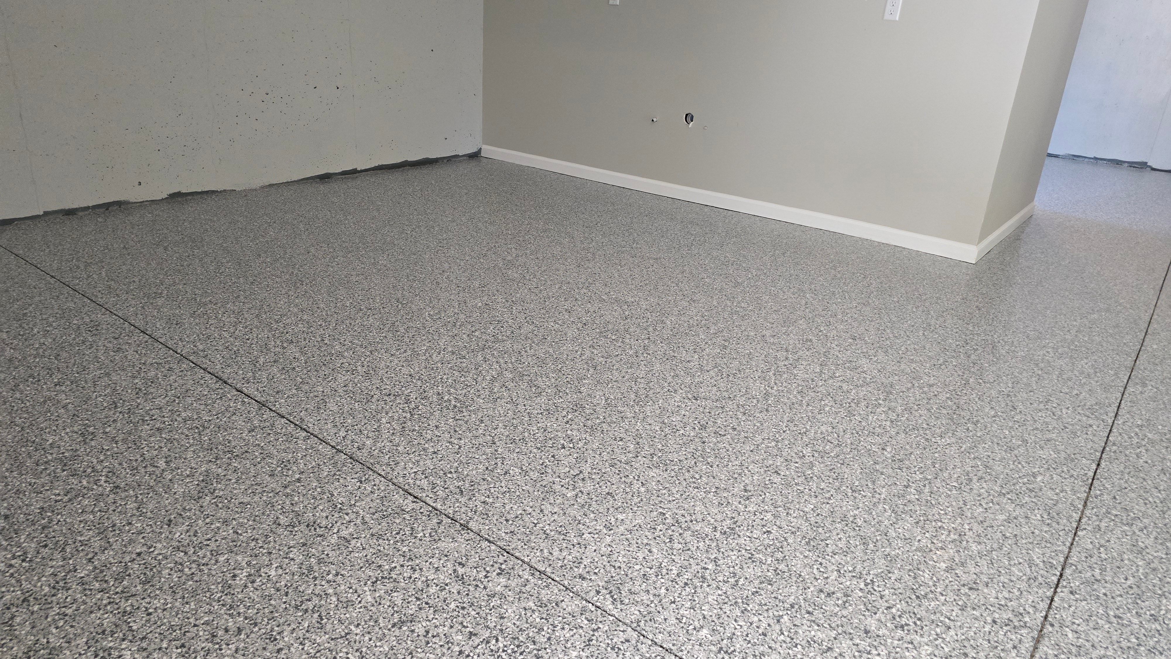 Basement using Gravel by Elite Floor Solutions