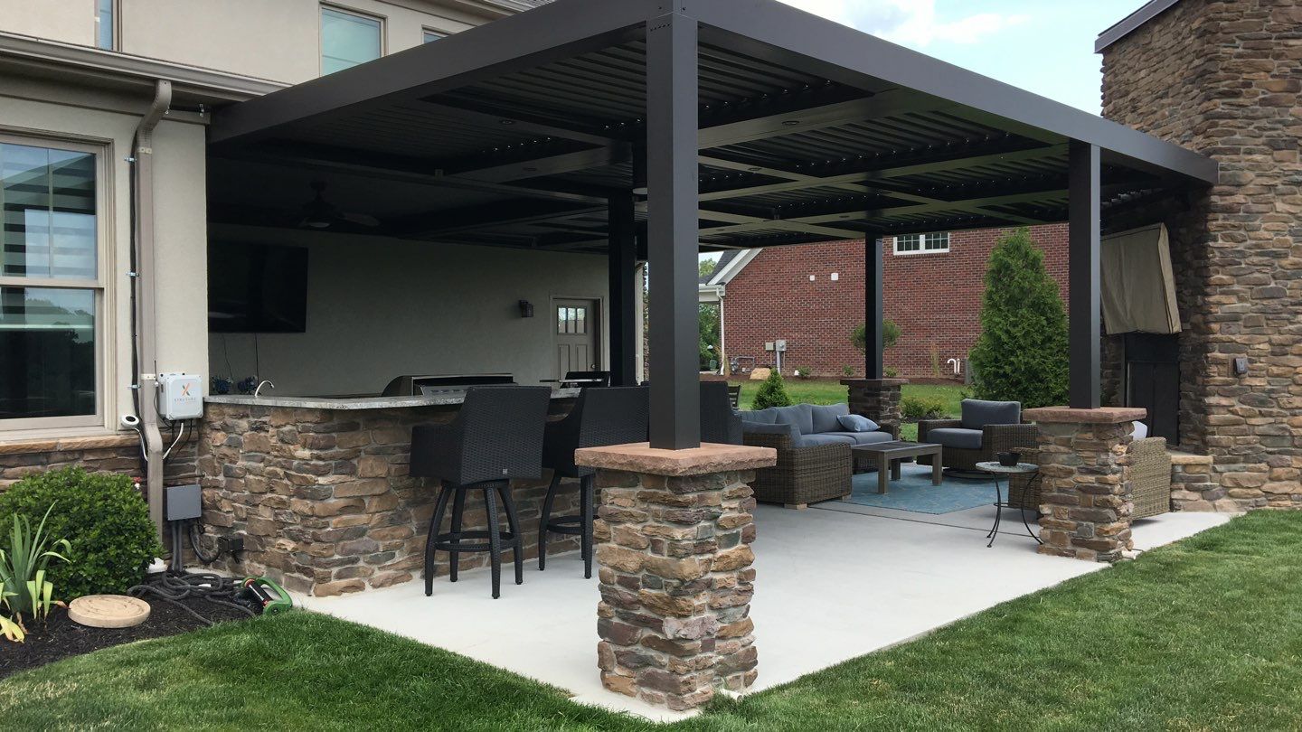 Large Patio + Garage Project in Moon Township by Floors in a Day, Inc